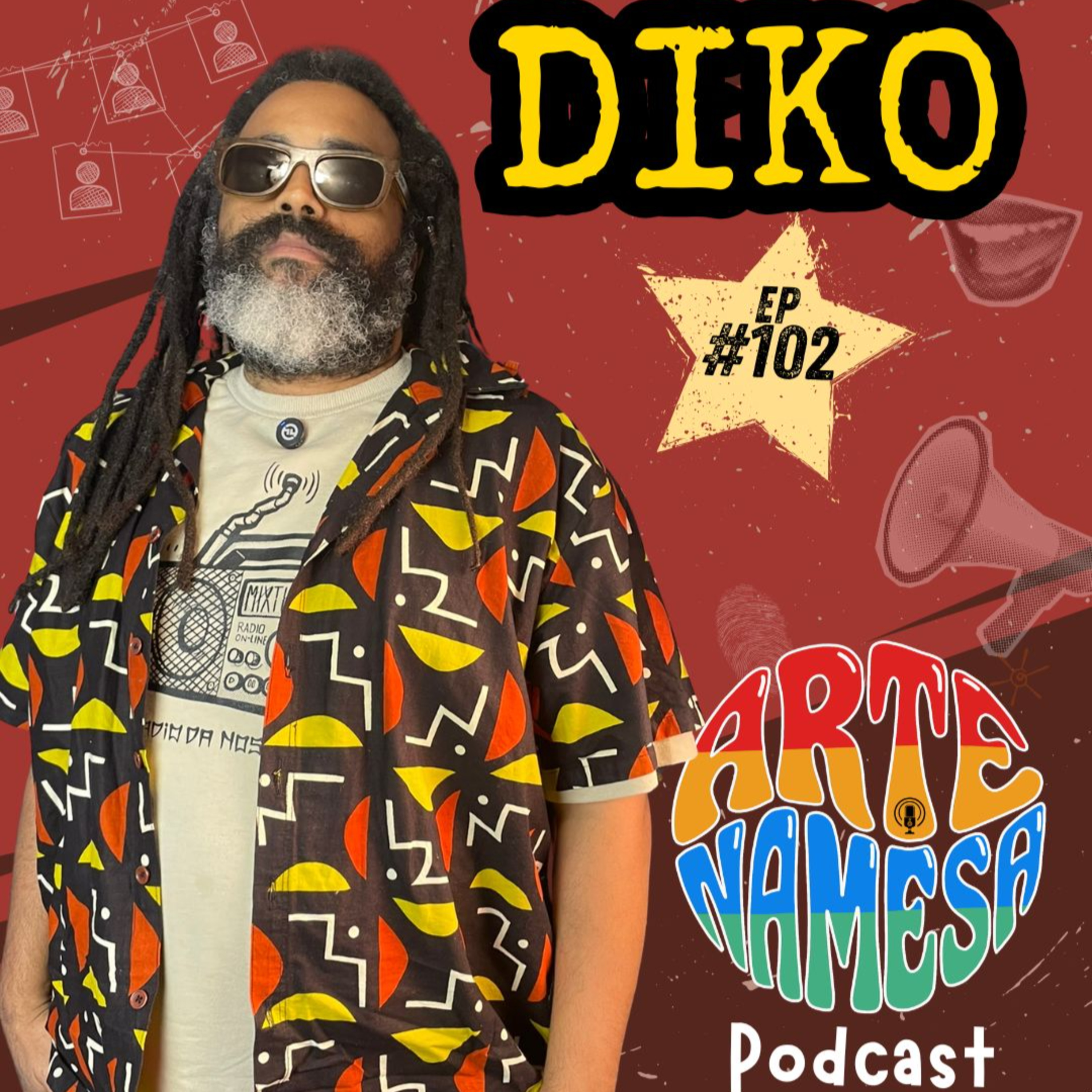 Diko - PRODUTOR CULTURAL - Arte NAMESA PODCAST - ep.102 episode artwork