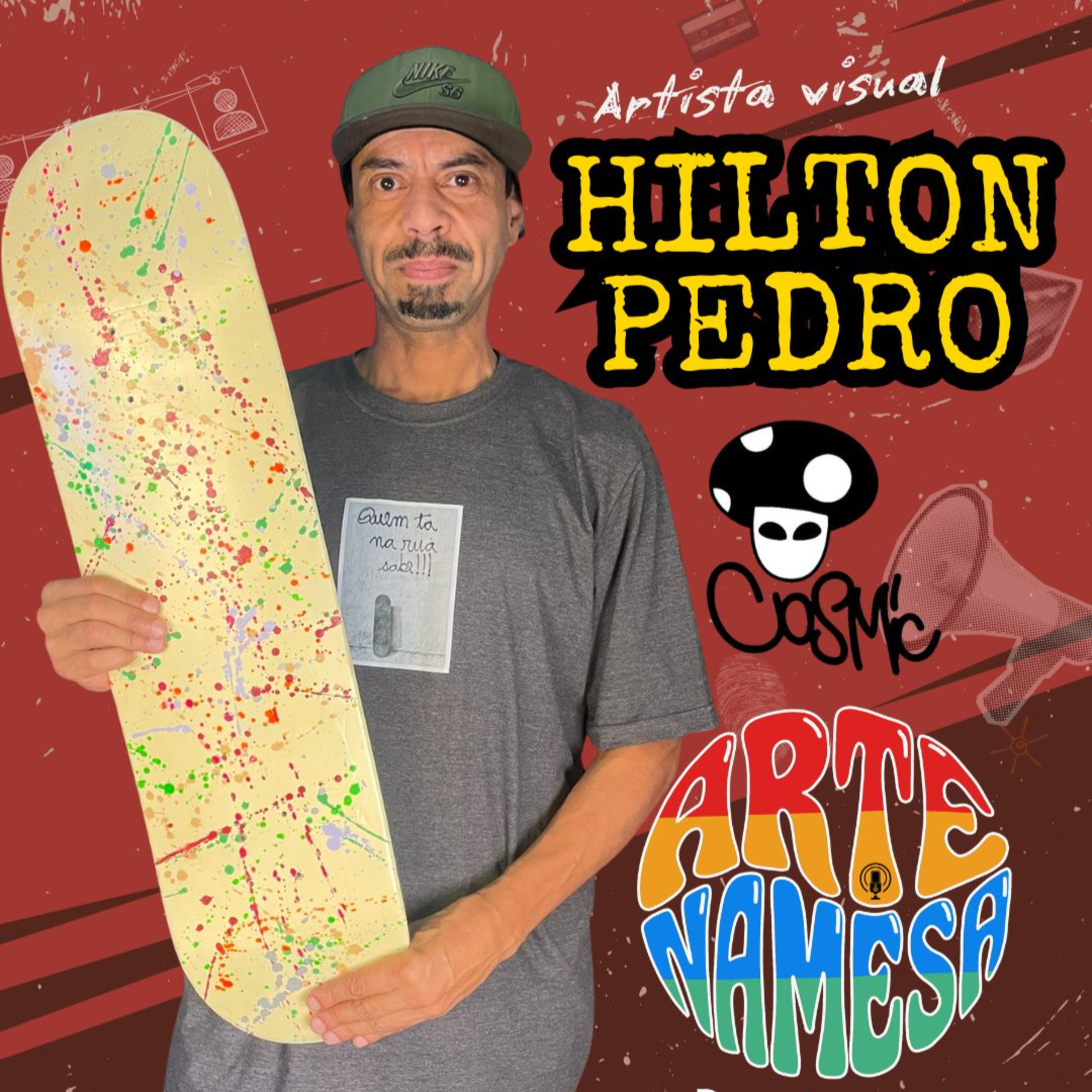Hilton Pedro - ARTISTA VISUAL - Arte NAMESA PODCAST - ep.108 episode artwork