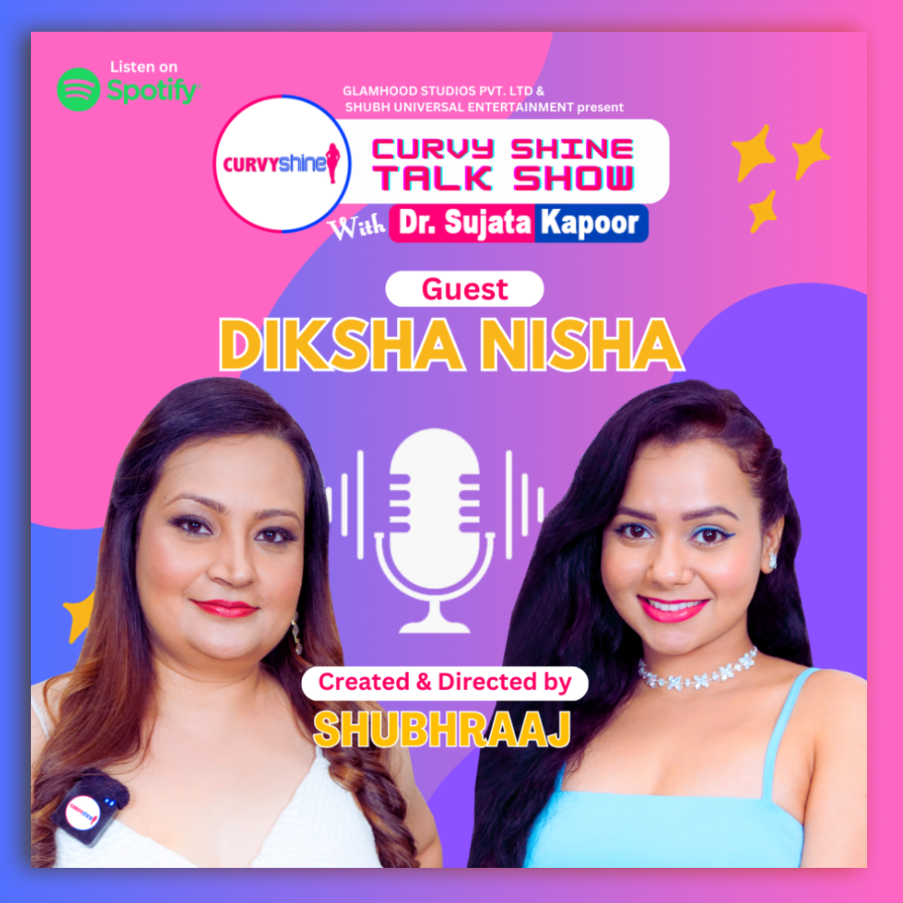 Diksha Nisha | Sujata Kapoor | Shubhraaj | Curvy Shine Talk Show | S01-E11 episode artwork