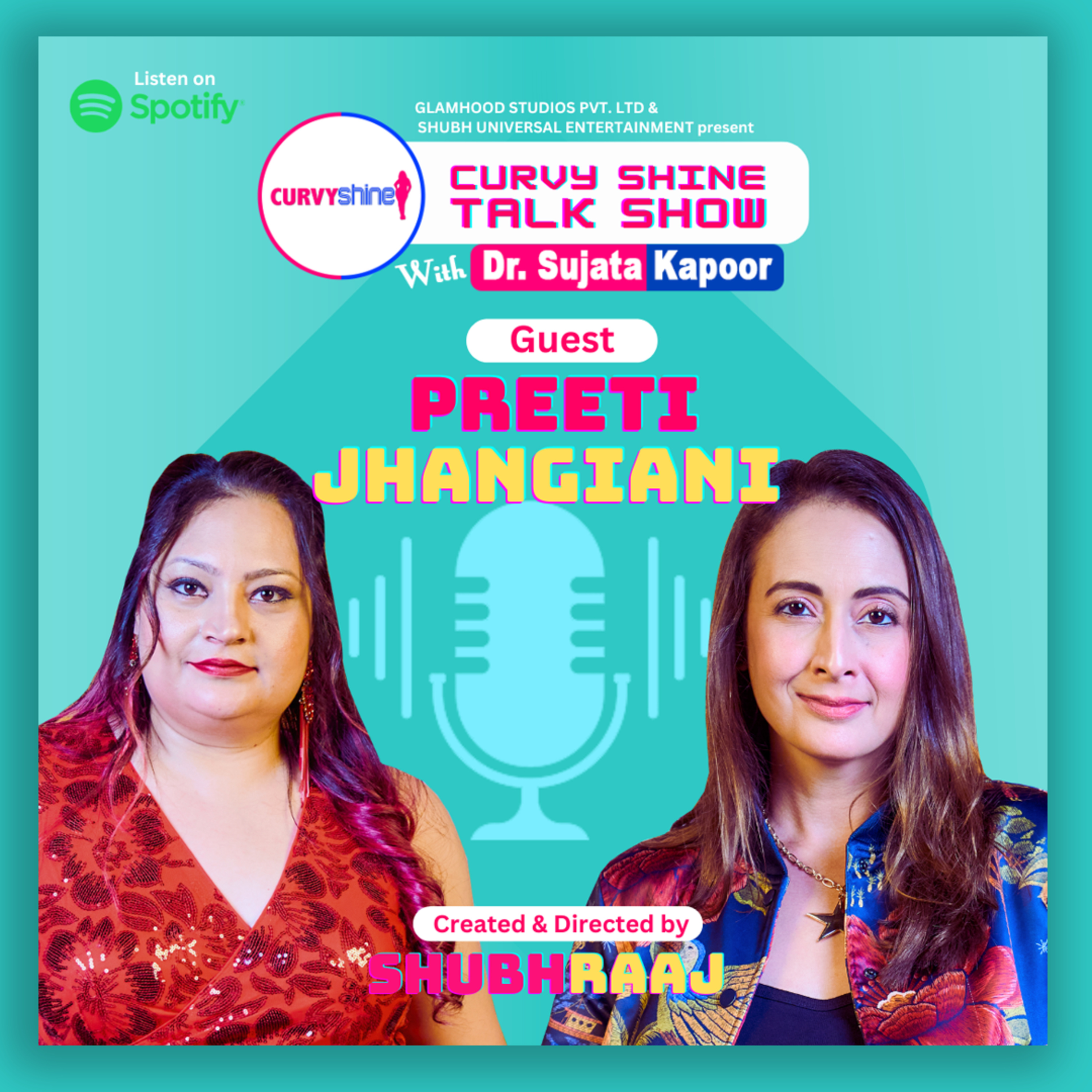 Mohabbatein Actress Preeti Jhangiani | Sujata Kapoor | Shubhraaj | Curvy Shine Talk Show | S02-E20 episode artwork