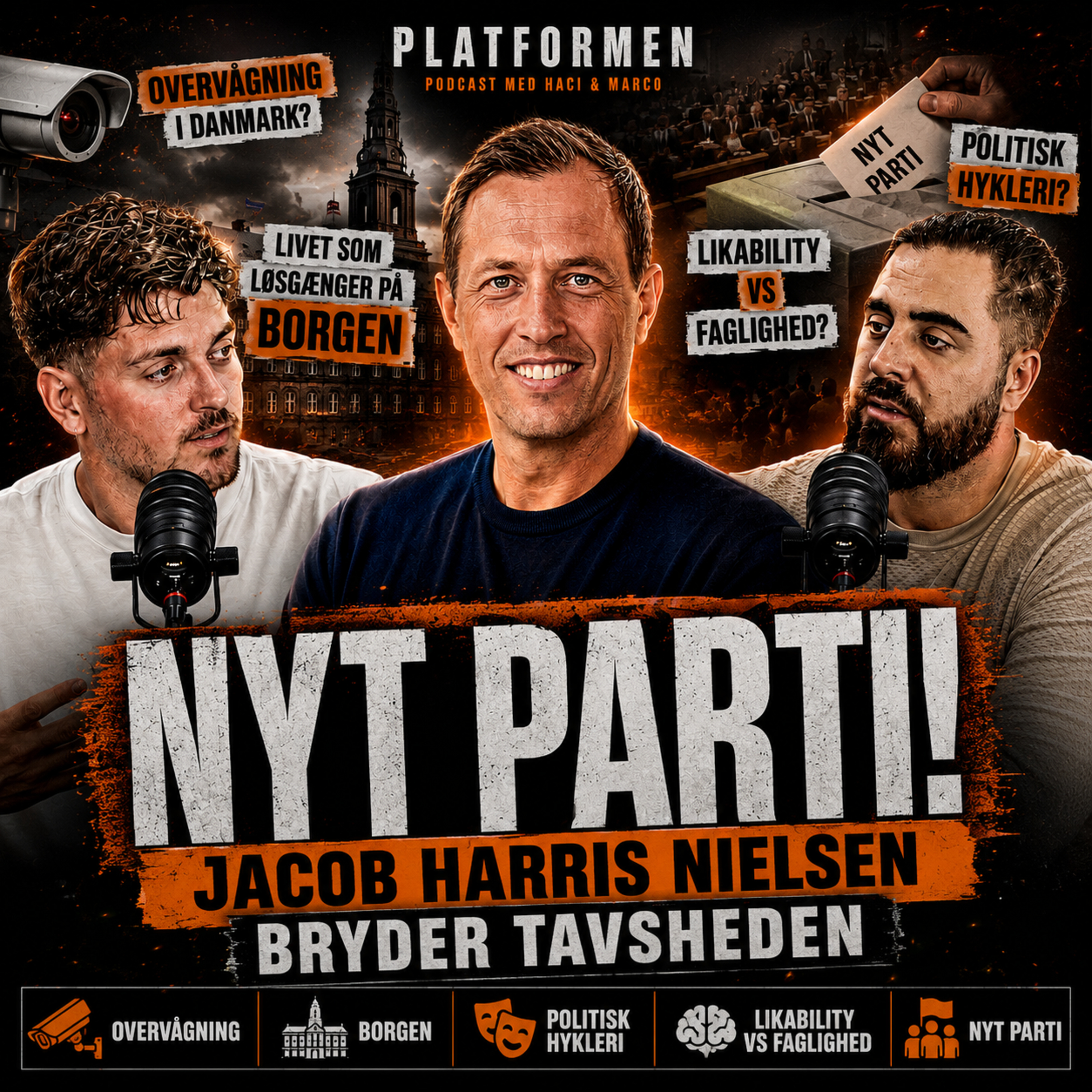 JACOB HARRIS: Nyt parti, Borgen og politisk hykleri | #20