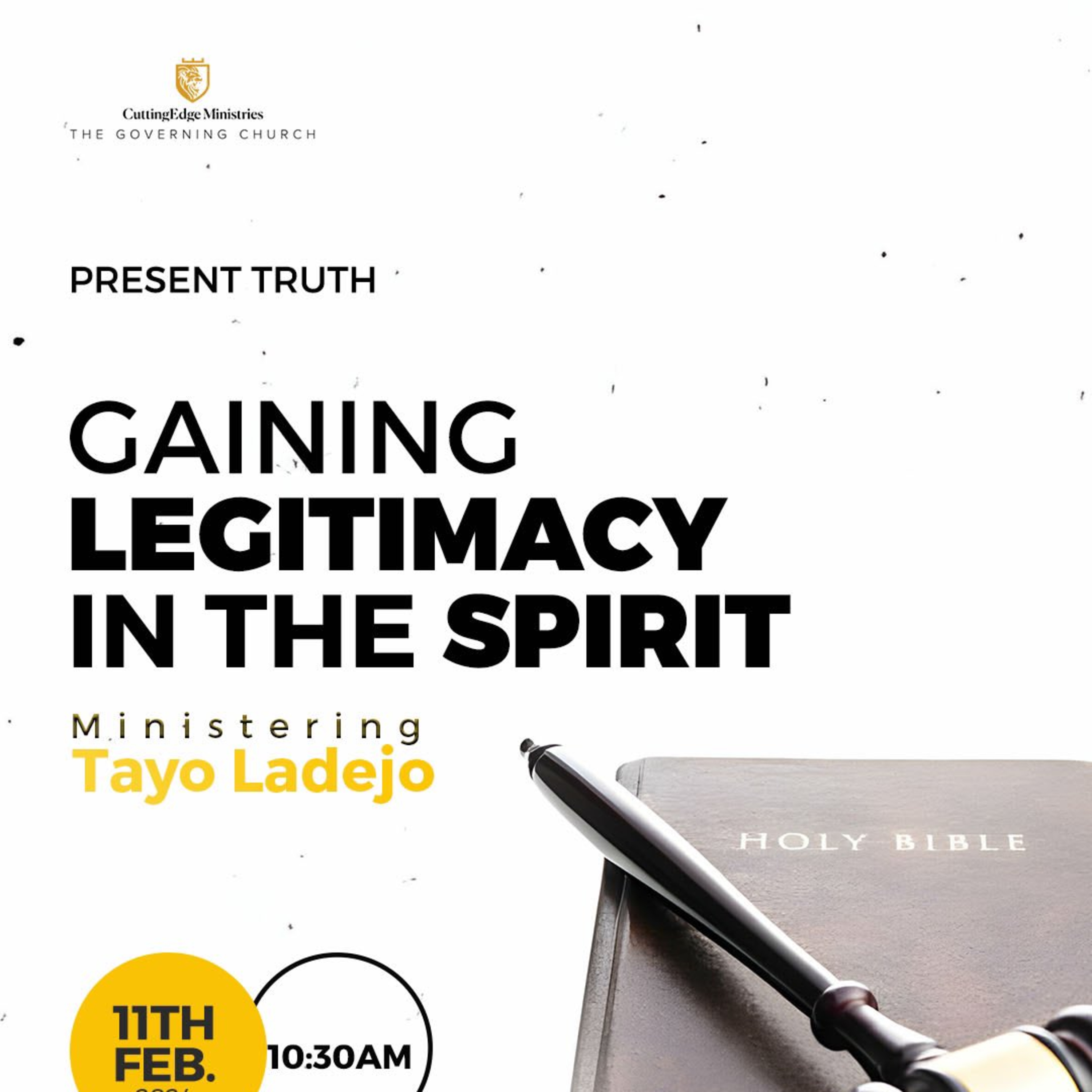 Gaining Legitimacy in the Spirit episode artwork