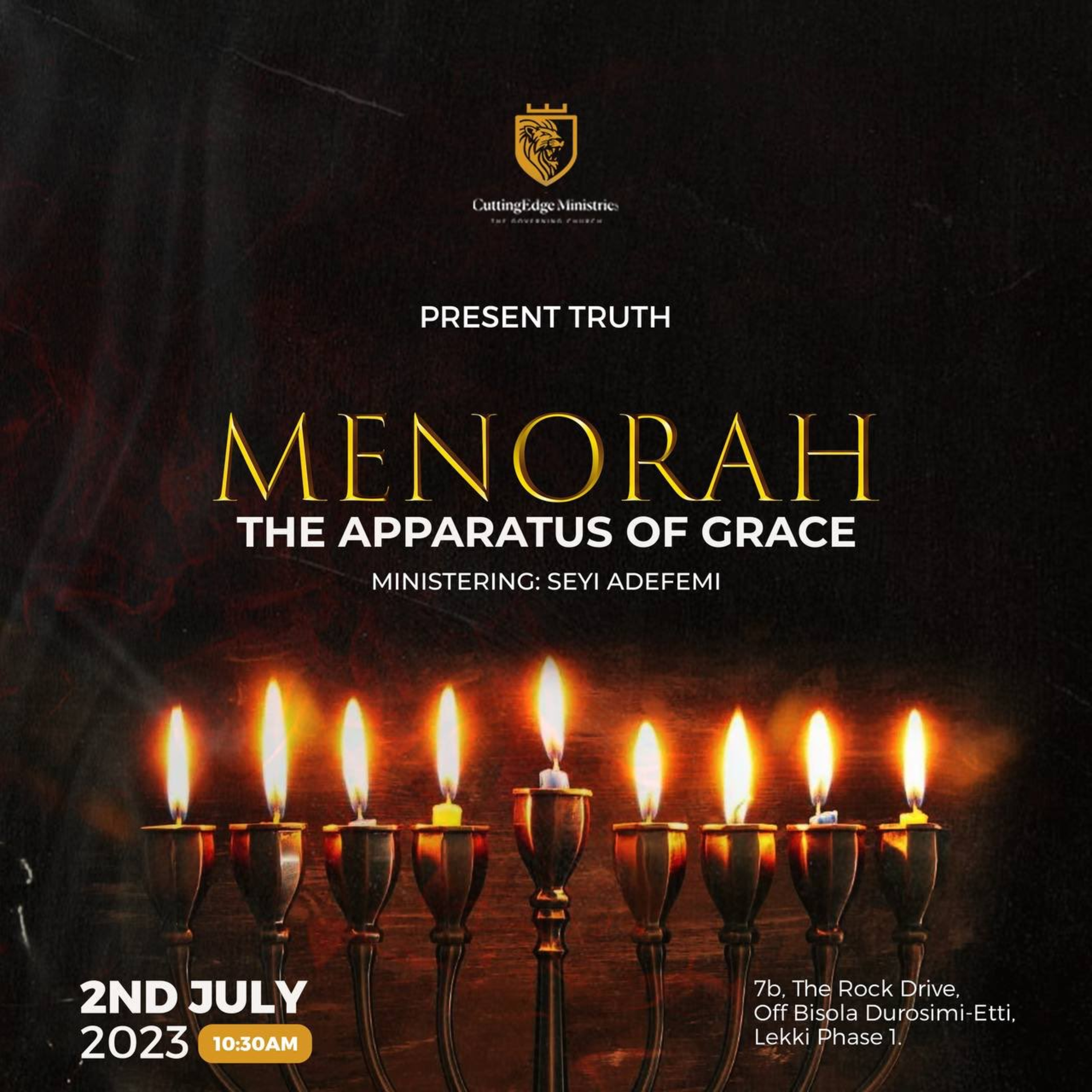 Menorah: The Apparatus of Grace episode artwork