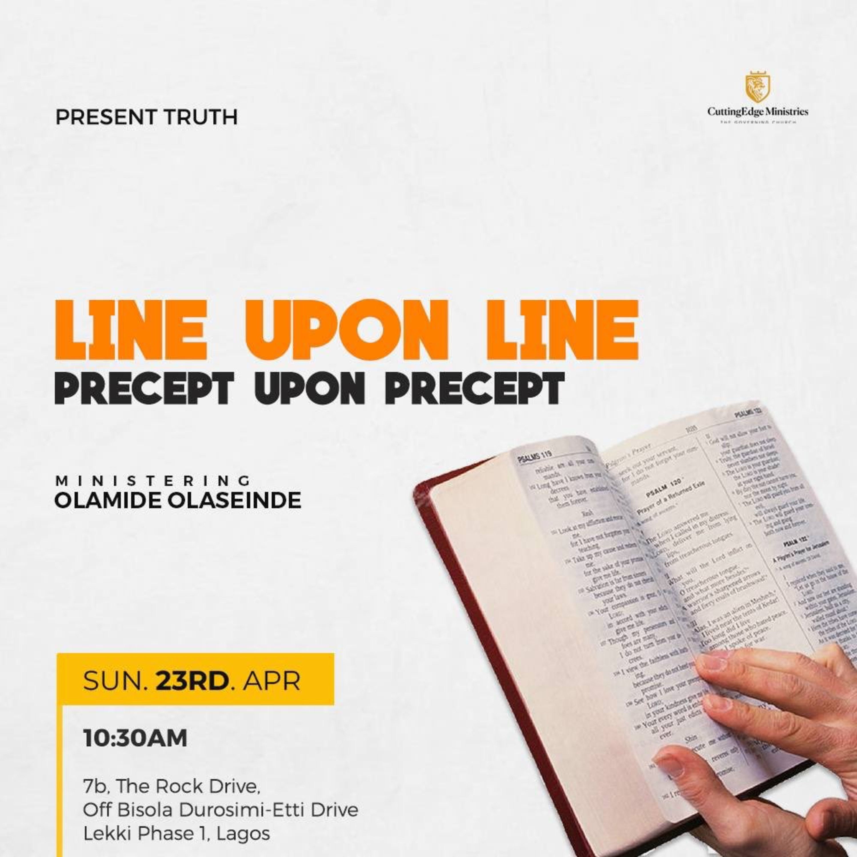 Line Upon Line, Precept Upon Precept episode artwork