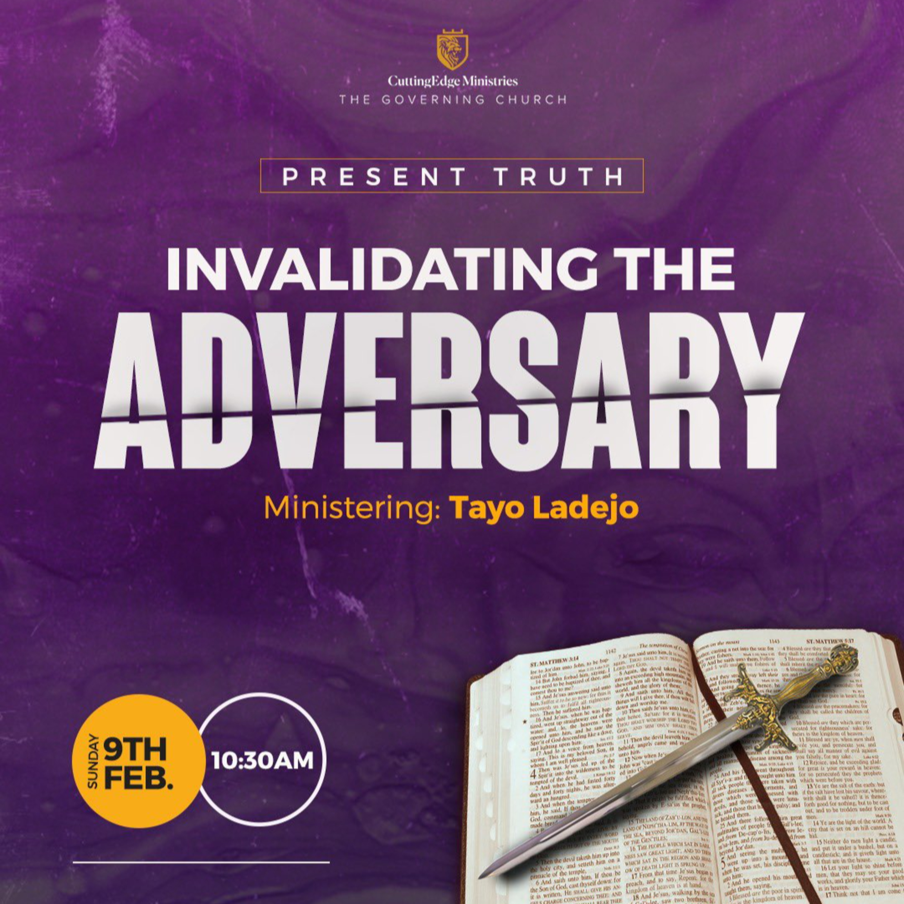 Invalidating the Adversary episode artwork