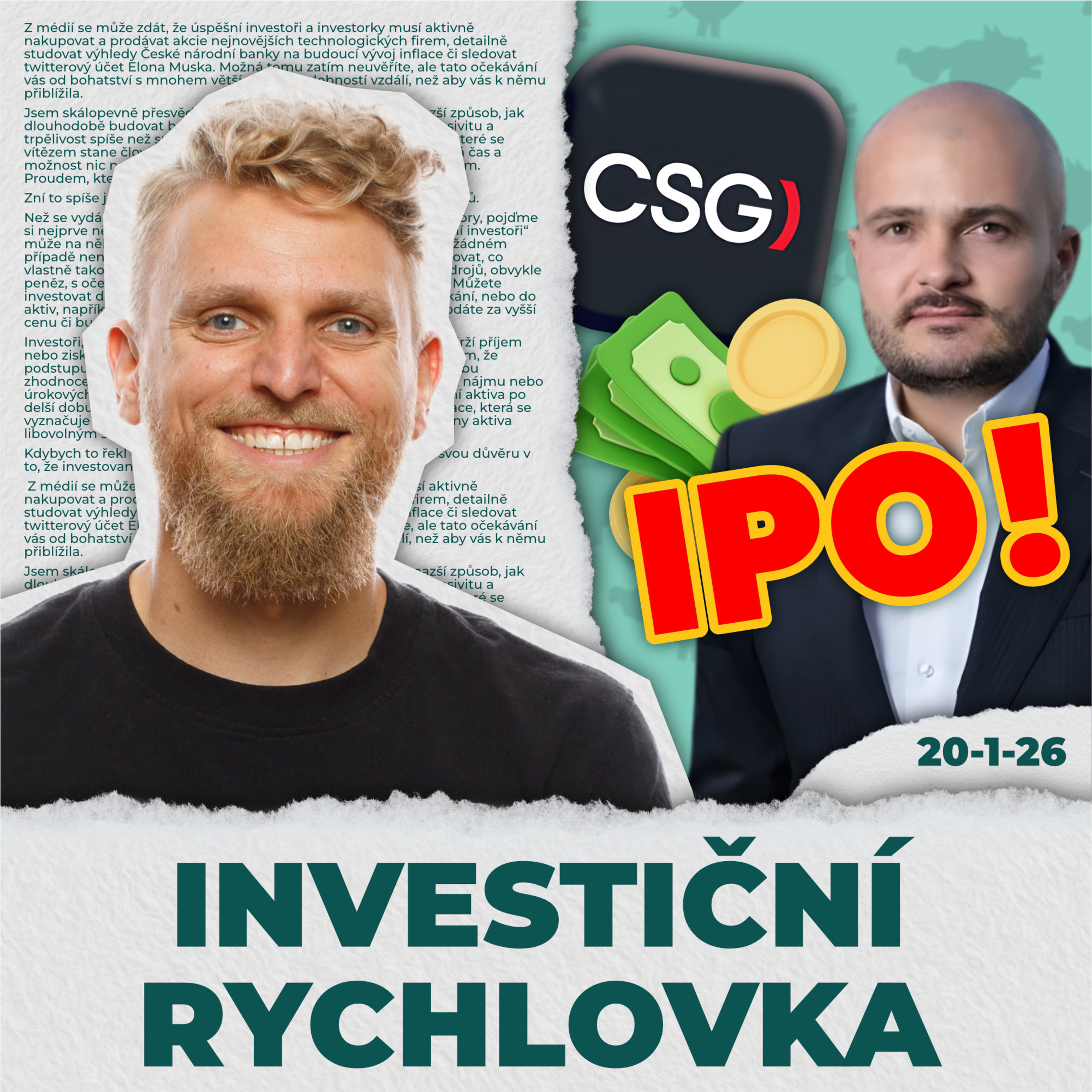 IPO roku! Strnad jde pro peníze na burzu 💸 Investiční rychlovka