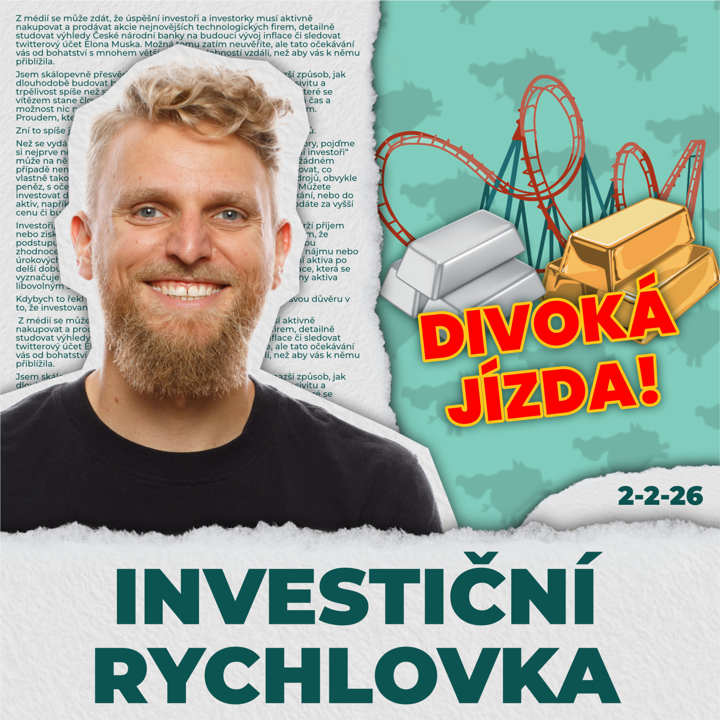 Volatilní komodity, slabý dolar a změny penzijního systému 💸 Investiční rychlovka
