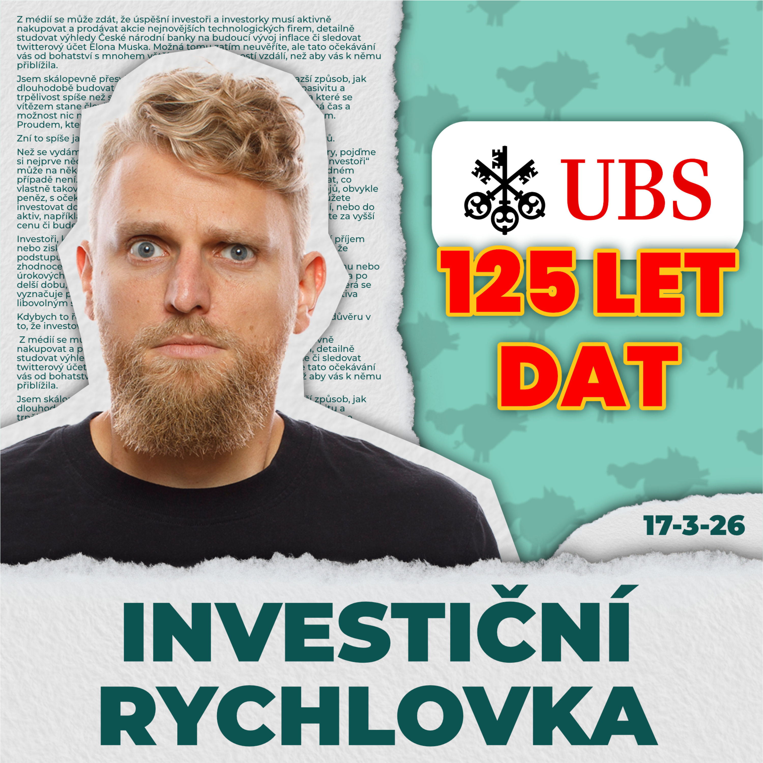 125 let dat z trhů: akcie jsou nejlepší, zlato zaostává a diverzifikace funguje 💸 Investiční rychlovka