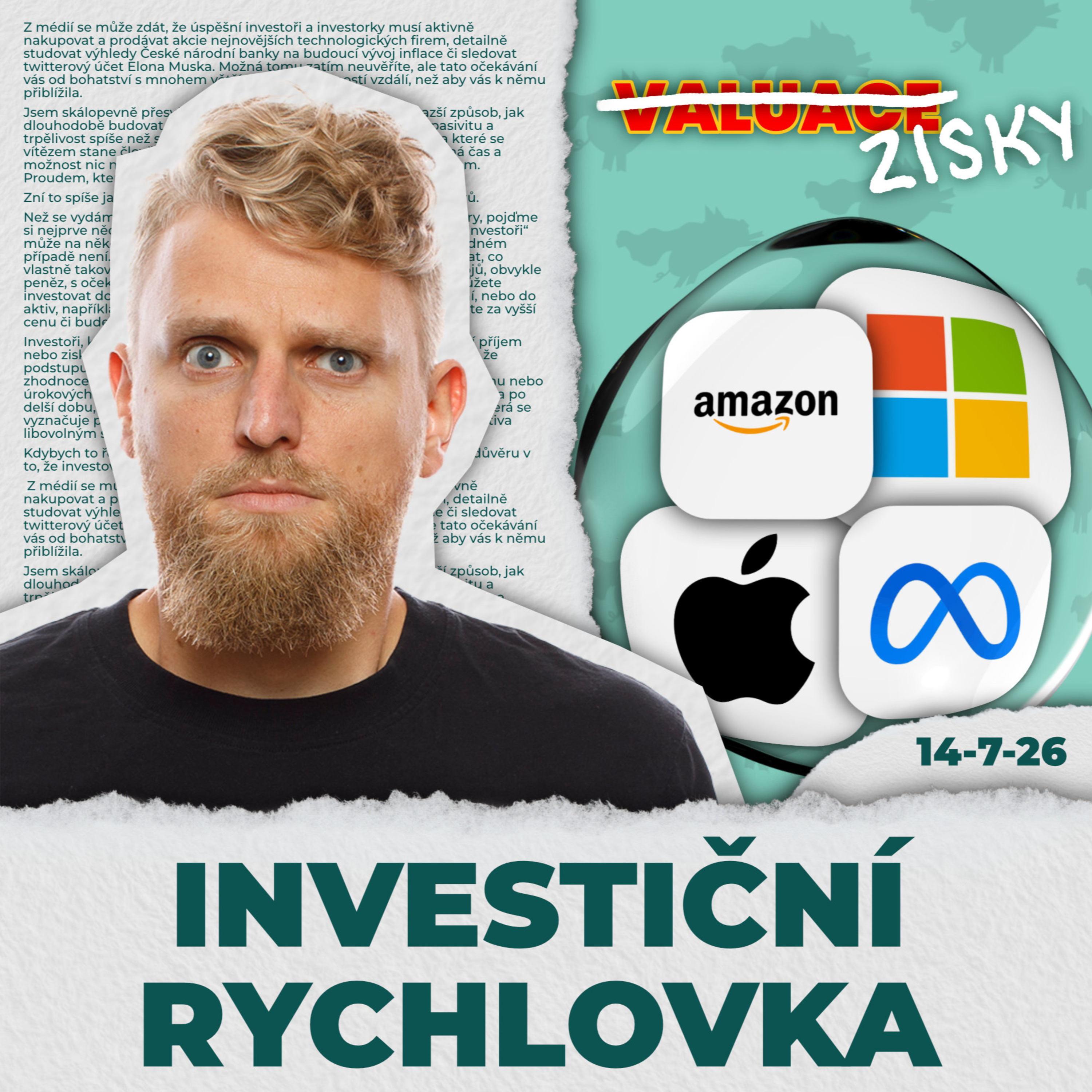 BUBLINA ZISKŮ: Jsou současné zisky amerických firem udržitelné? episode artwork