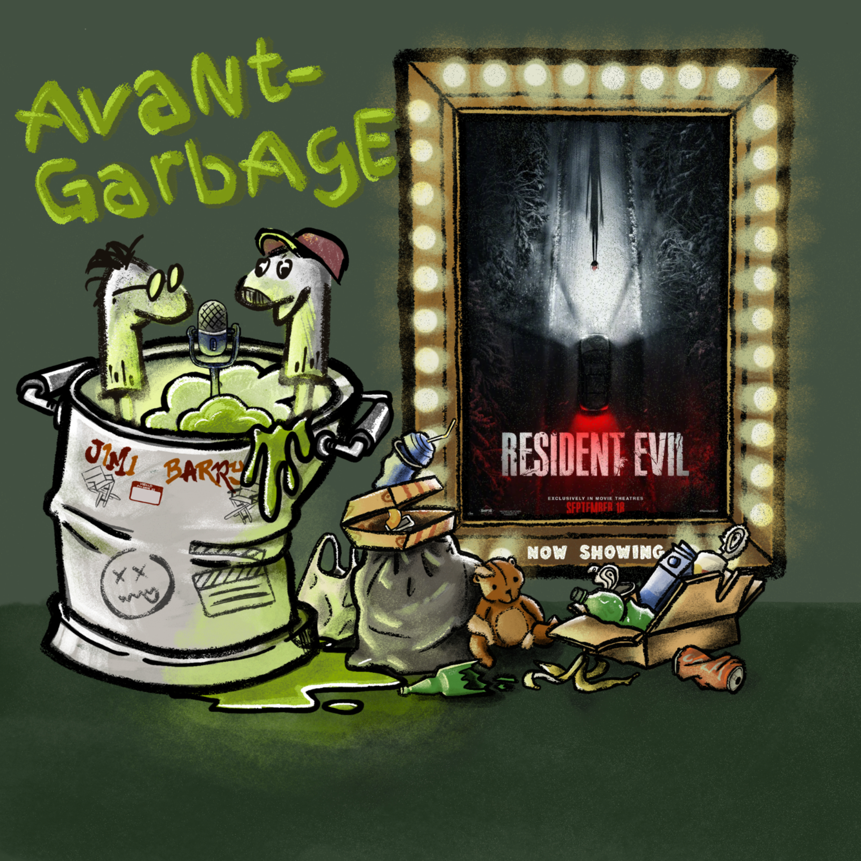 34 Resident Evil episode artwork