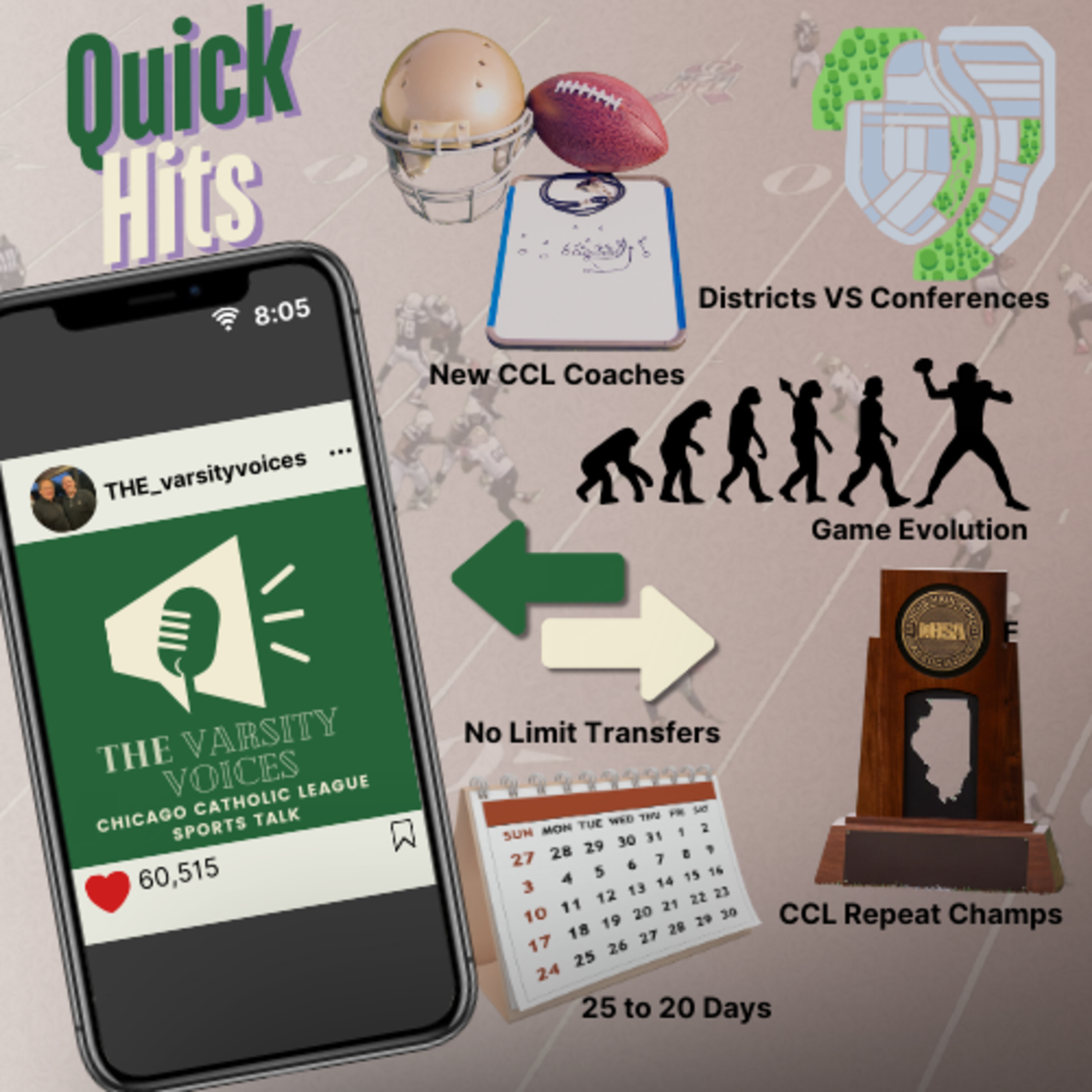 Quick Hits: 6 Topics, 4 Minutes per Topic, 2 Opinions episode artwork