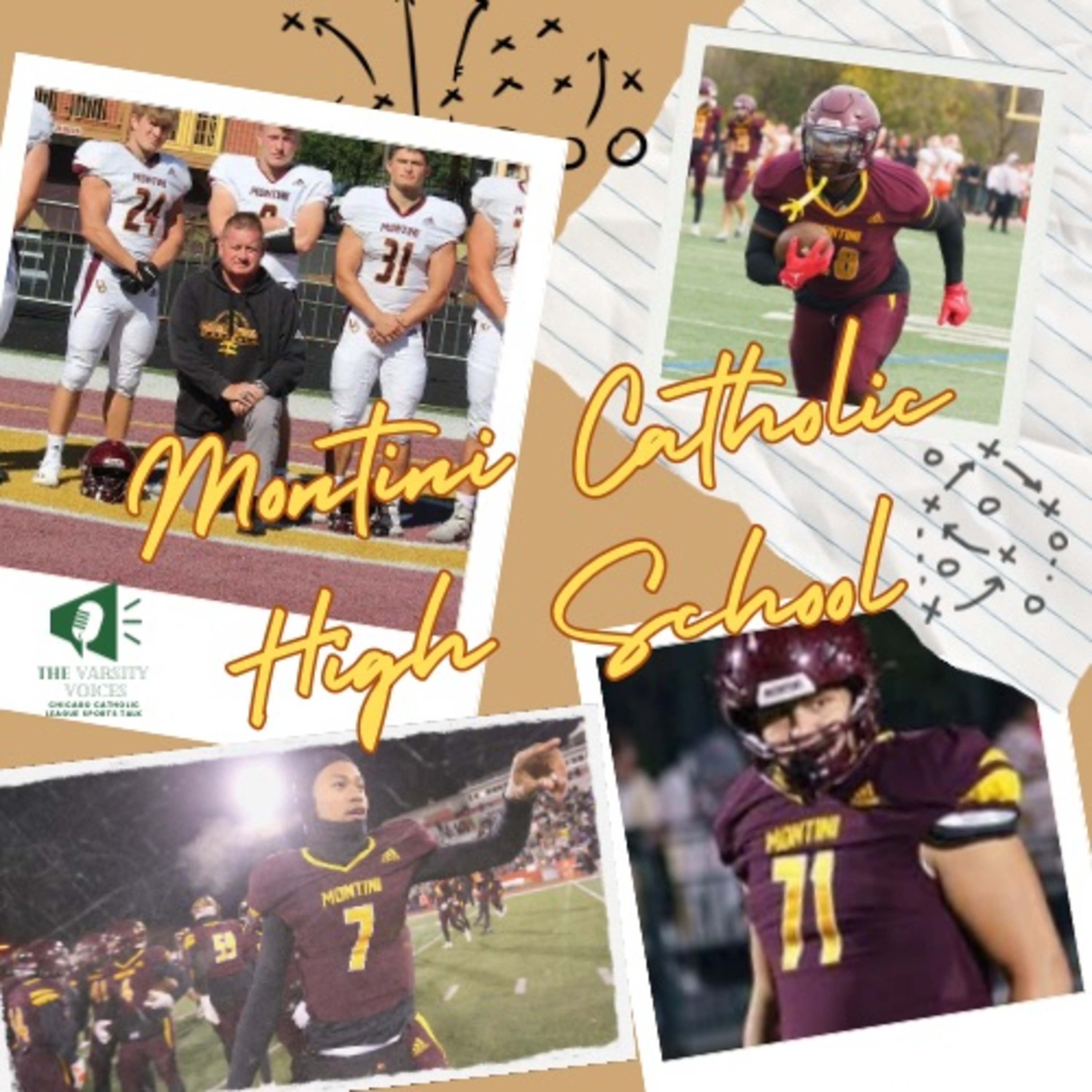 Montini Head Football Coach Mike Bukovsky + Izzy Abrams, Isaac Alexander and Angelo DeSensi episode artwork