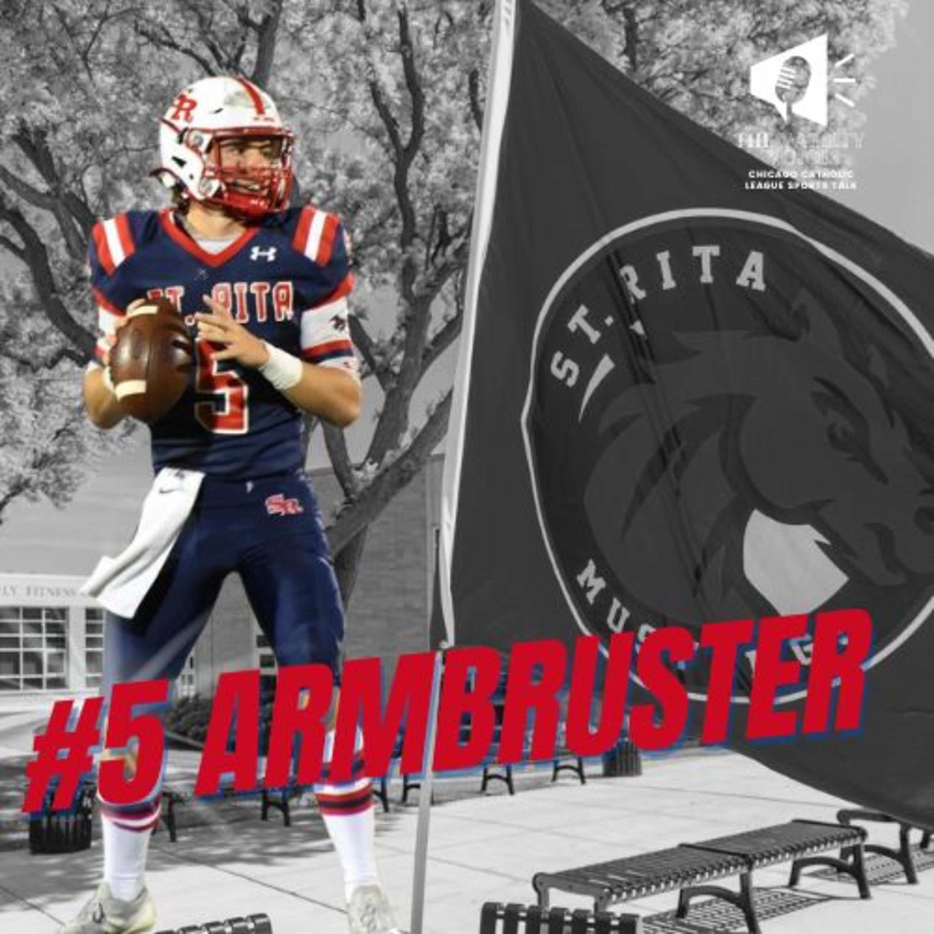 CCL Player Shoutout: QB Steven Armbruster - St. Rita High School episode artwork