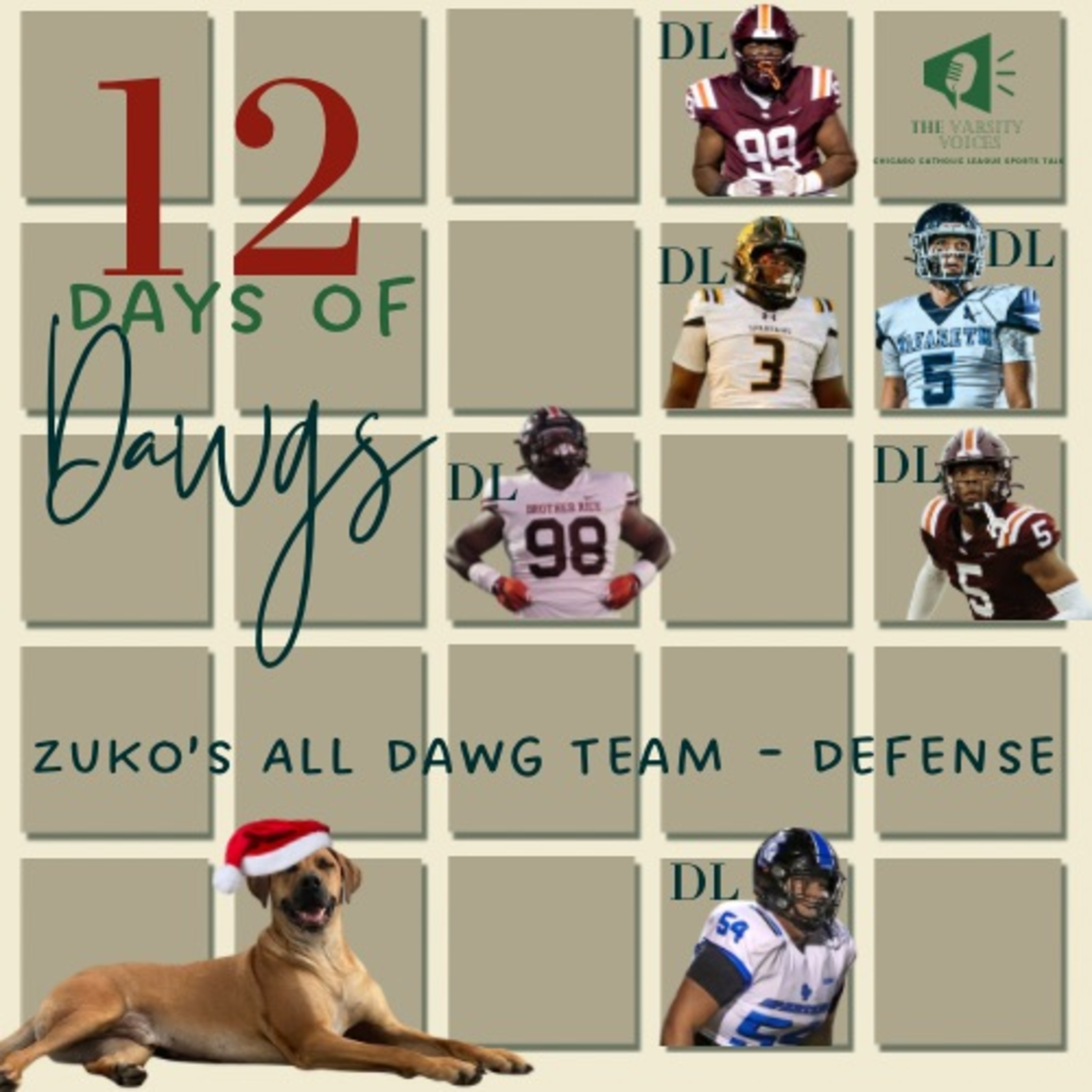 Zuko's 2025 All-Dawg Team - Chicago Catholic League Defensive Lineman episode artwork