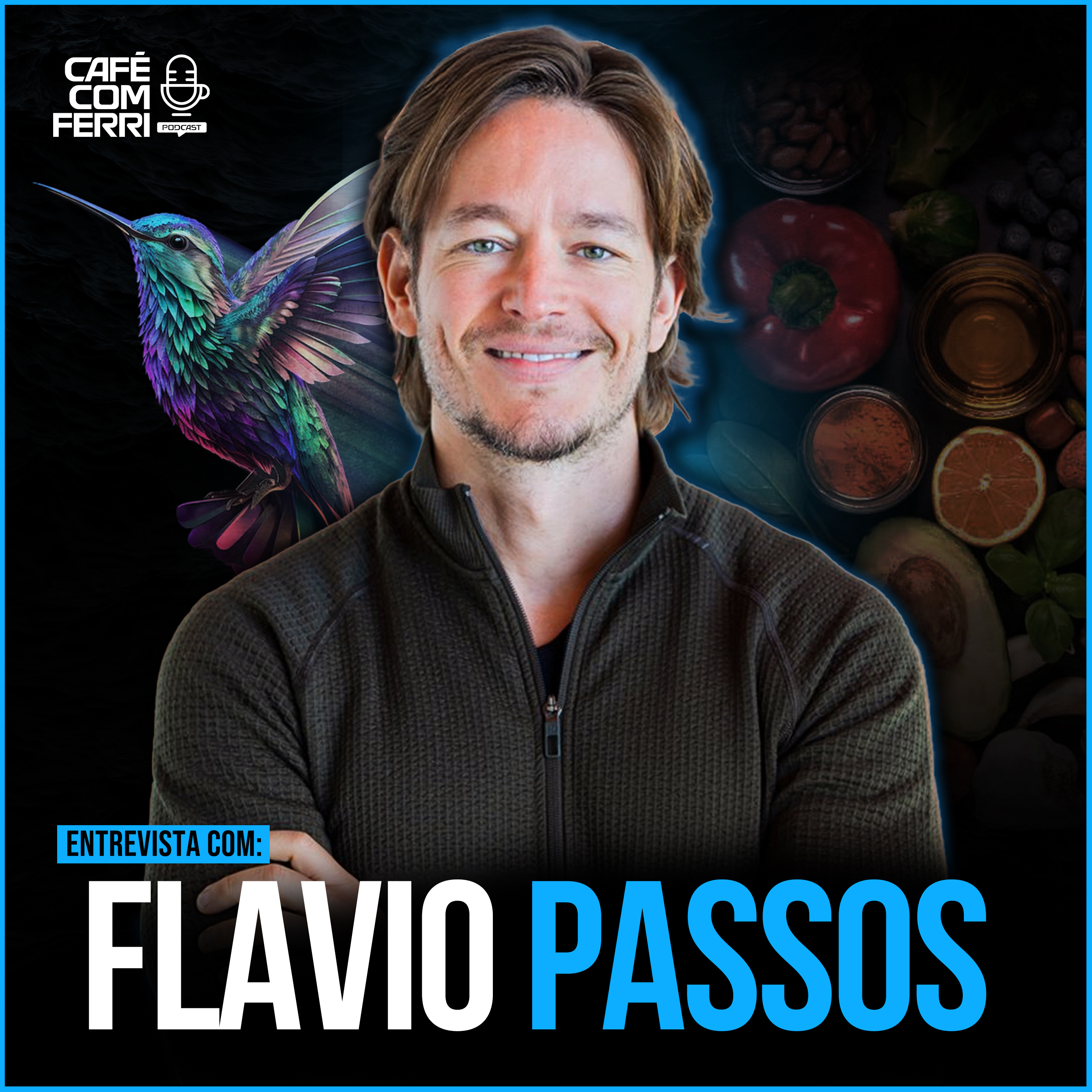 #81 - Café com Ferri Podcast - Flavio Passos – Saúde, Propósito e Bem-Estar na Era da Longevidade episode artwork