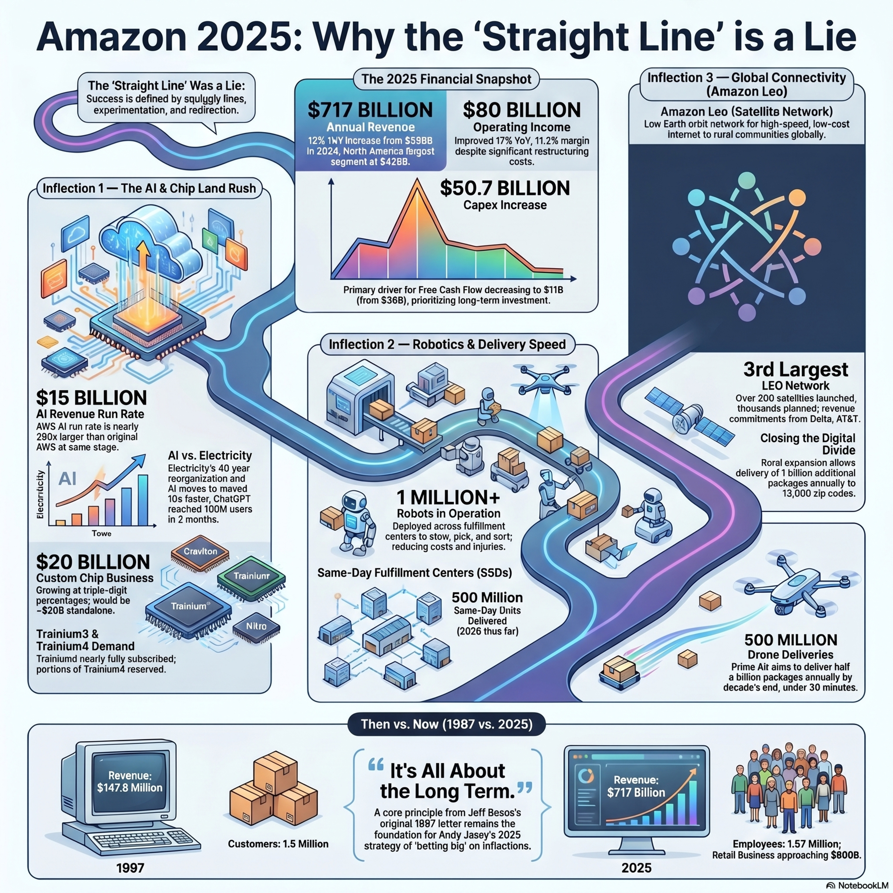 Amazon - Why the Straight Line is a Lie