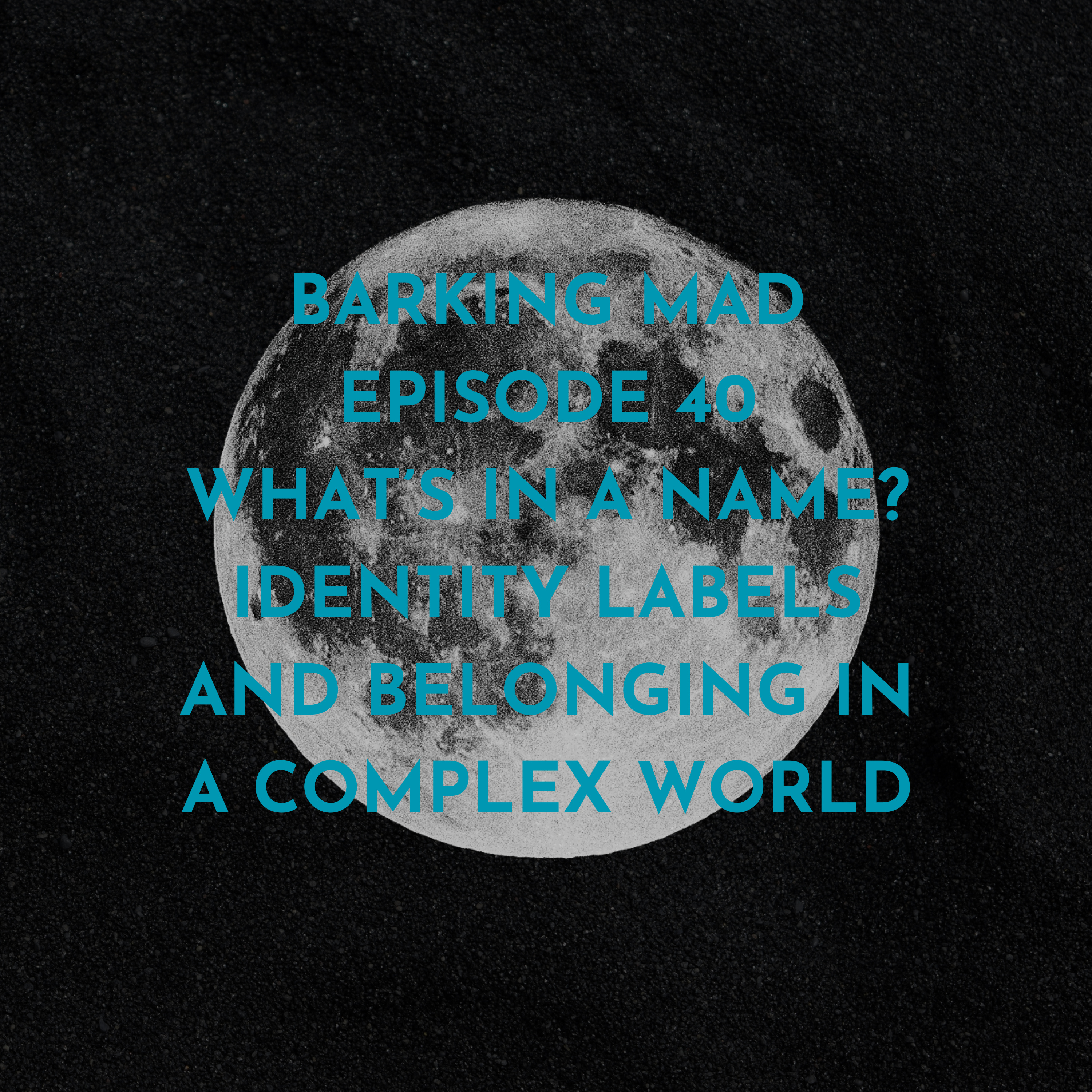 Episode 40: What’s in a Name? Identity, Labels & Belonging in a Complex World episode artwork