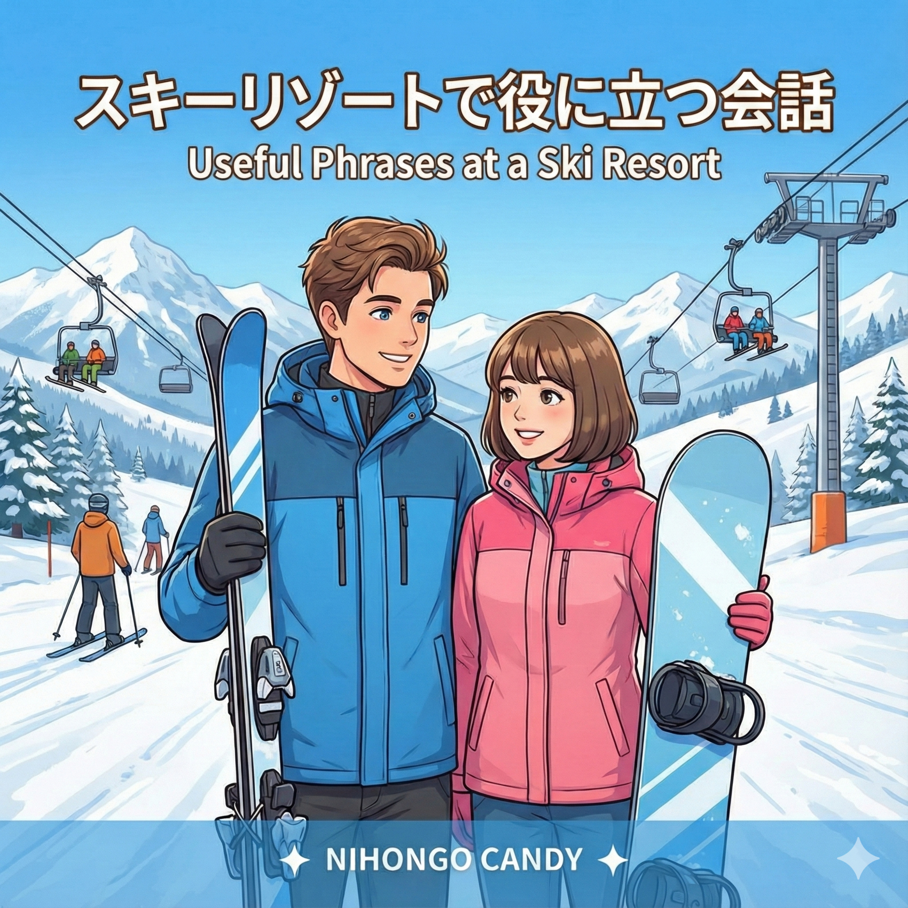 Skiing in Japan: Essential Japanese for Rentals & Lifts | #132 episode artwork