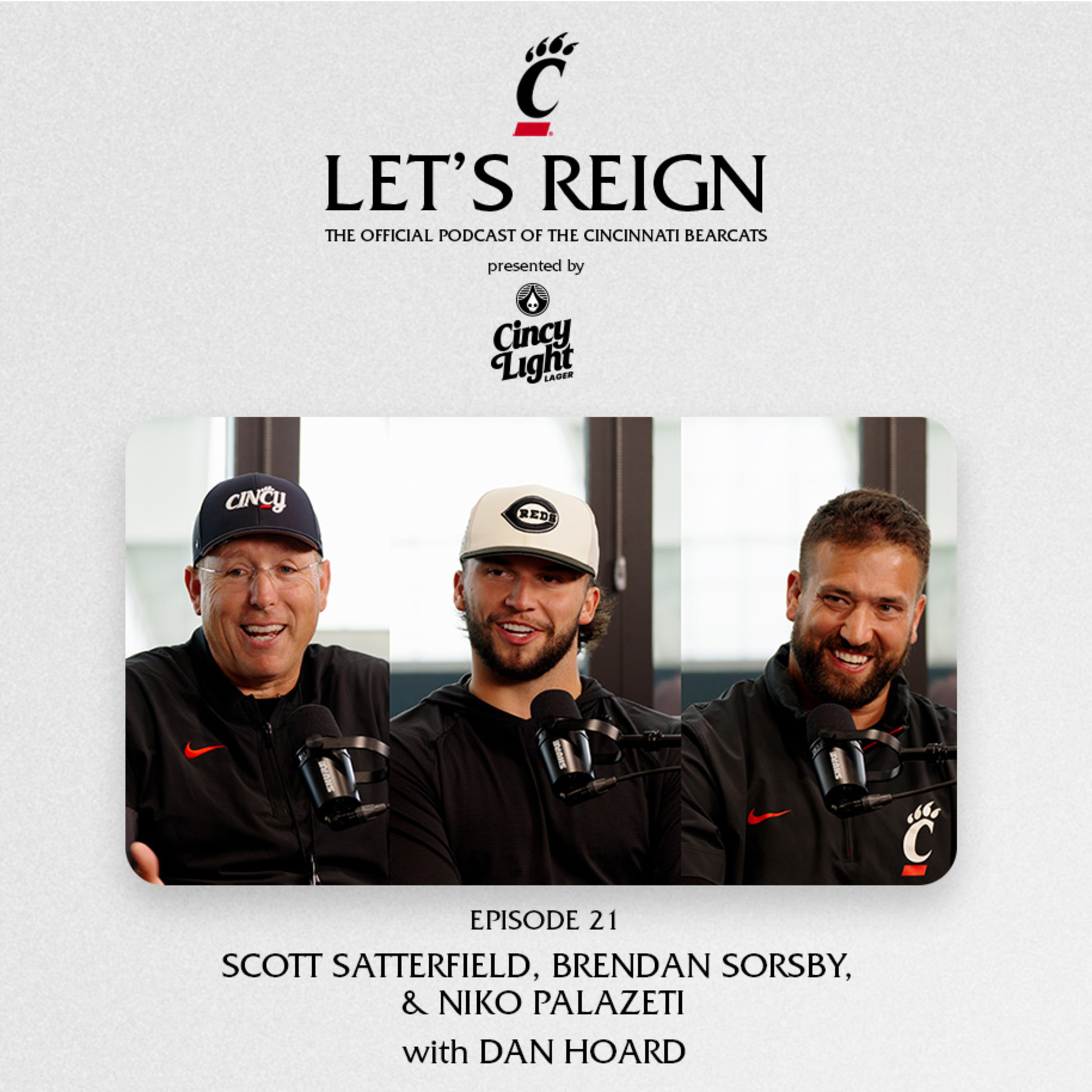 Ep. 21 - Scott Satterfield, Brendan Sorsby, & Niko Palazeti | Let's Reign Podcast episode artwork