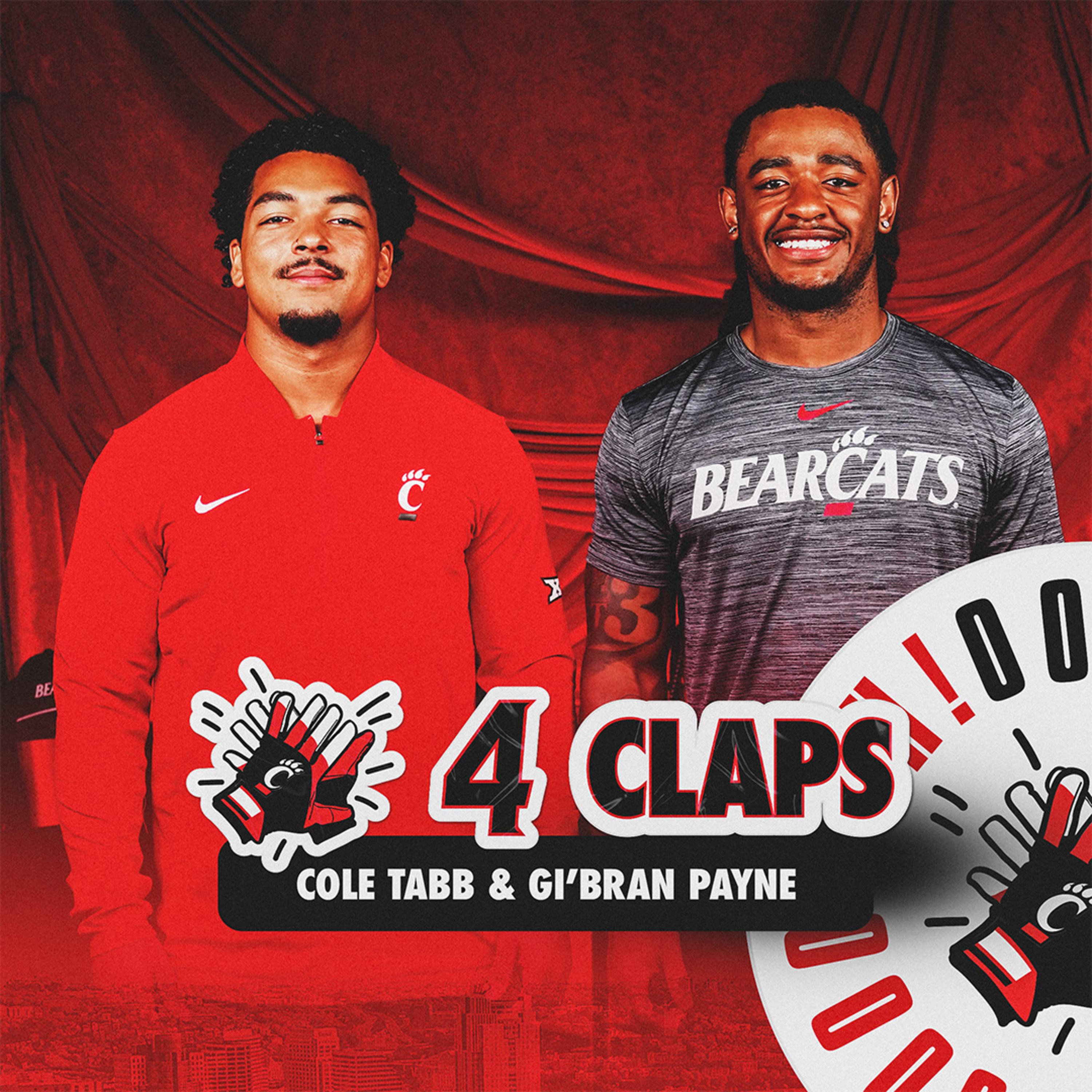 Ep. 11 - Cole Tabb and Gi'Bran Payne | 4 Claps Podcast episode artwork