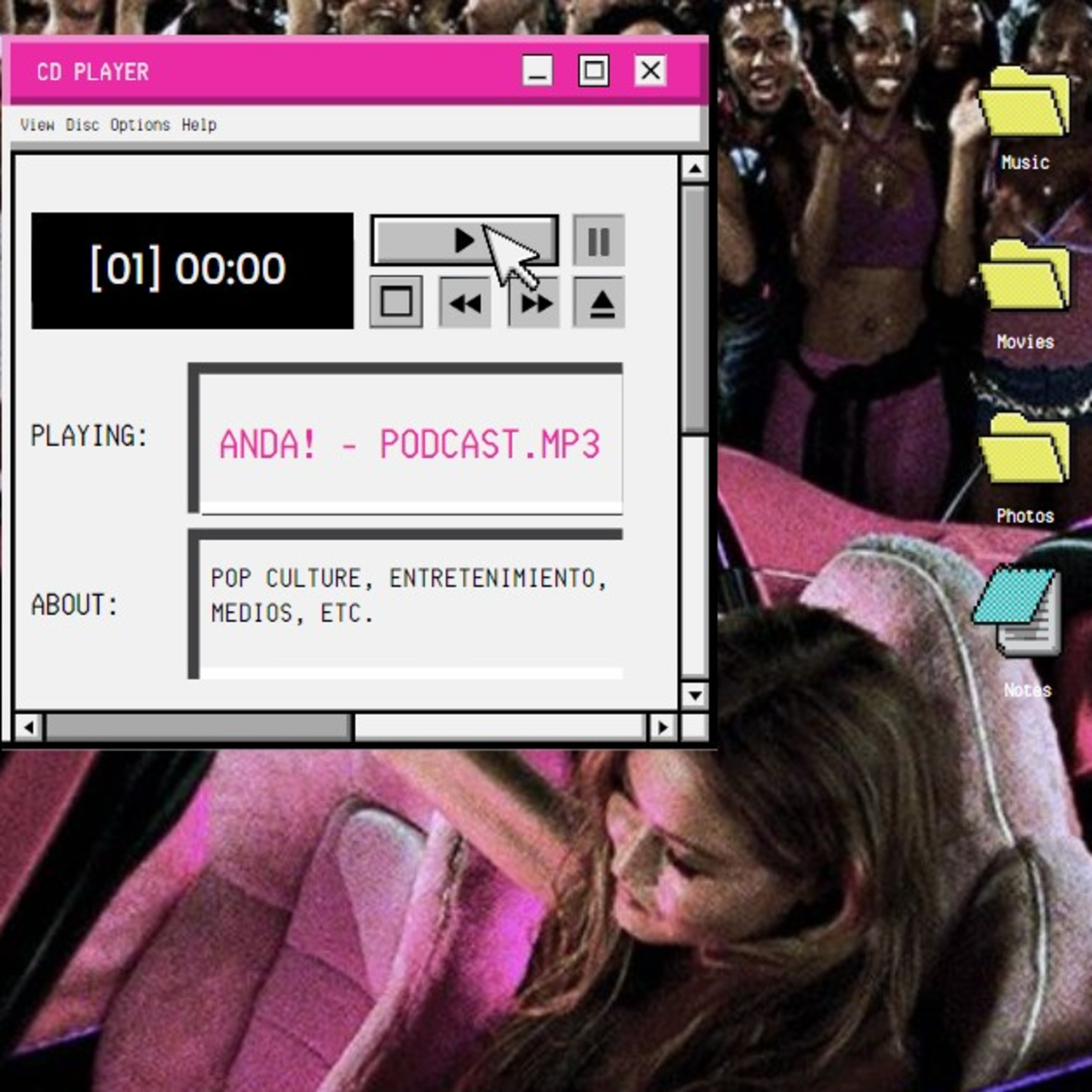 Portada de Anda! Podcast