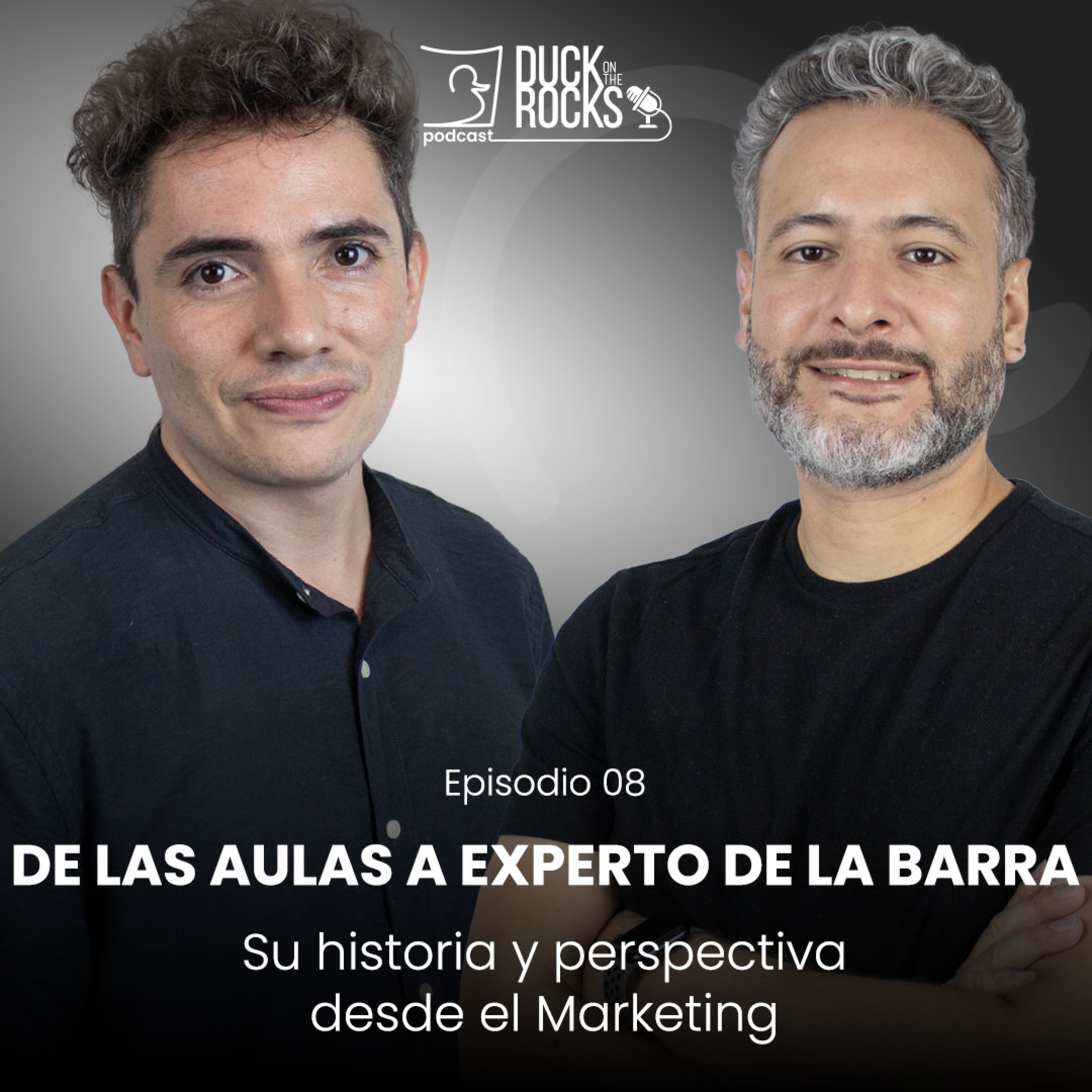 De las aulas a Expertos de la Barra, su historia y perspectiva desde el Marketing | #DuckontheRocks EP08 episode artwork