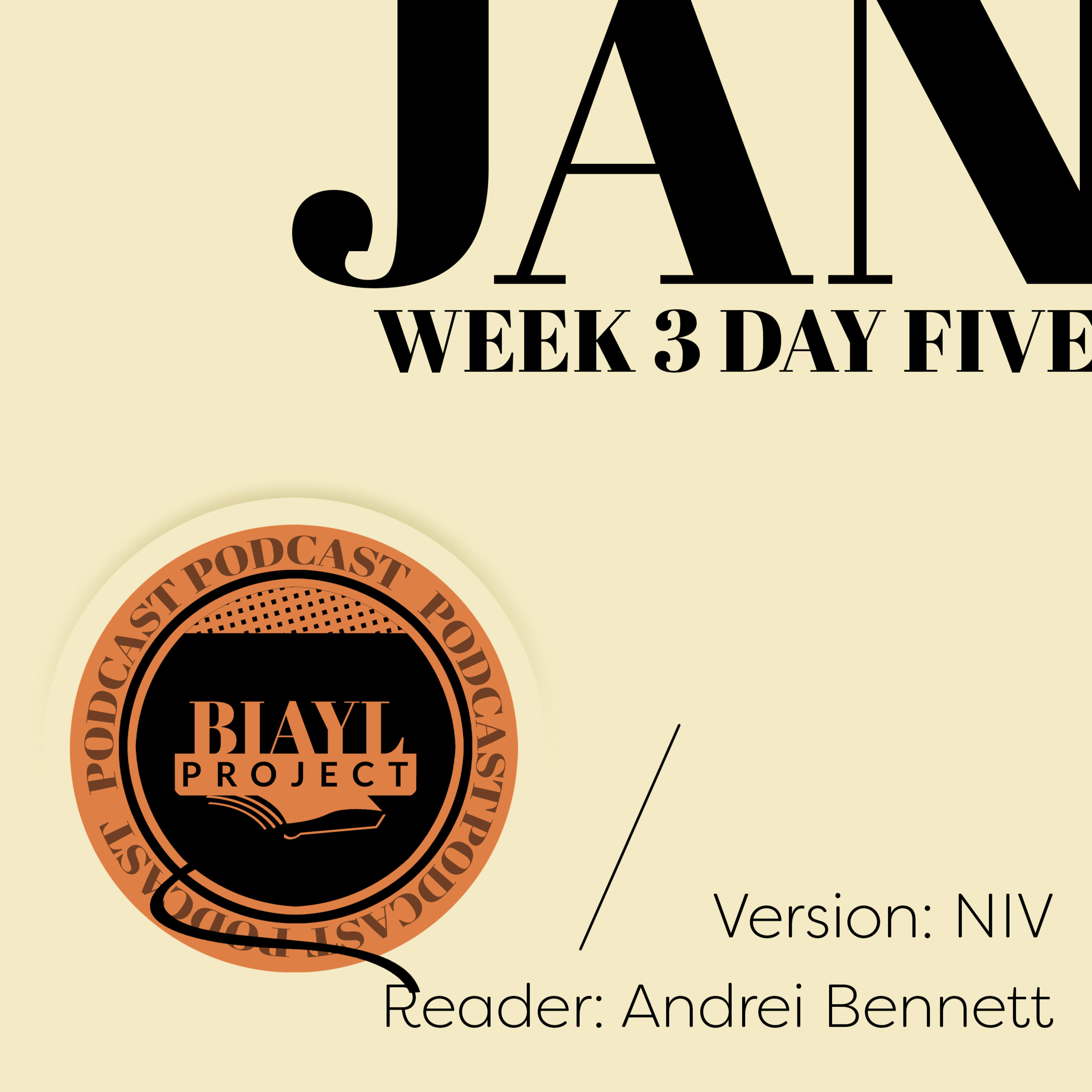 Bible in a Year Live: Chronological Project