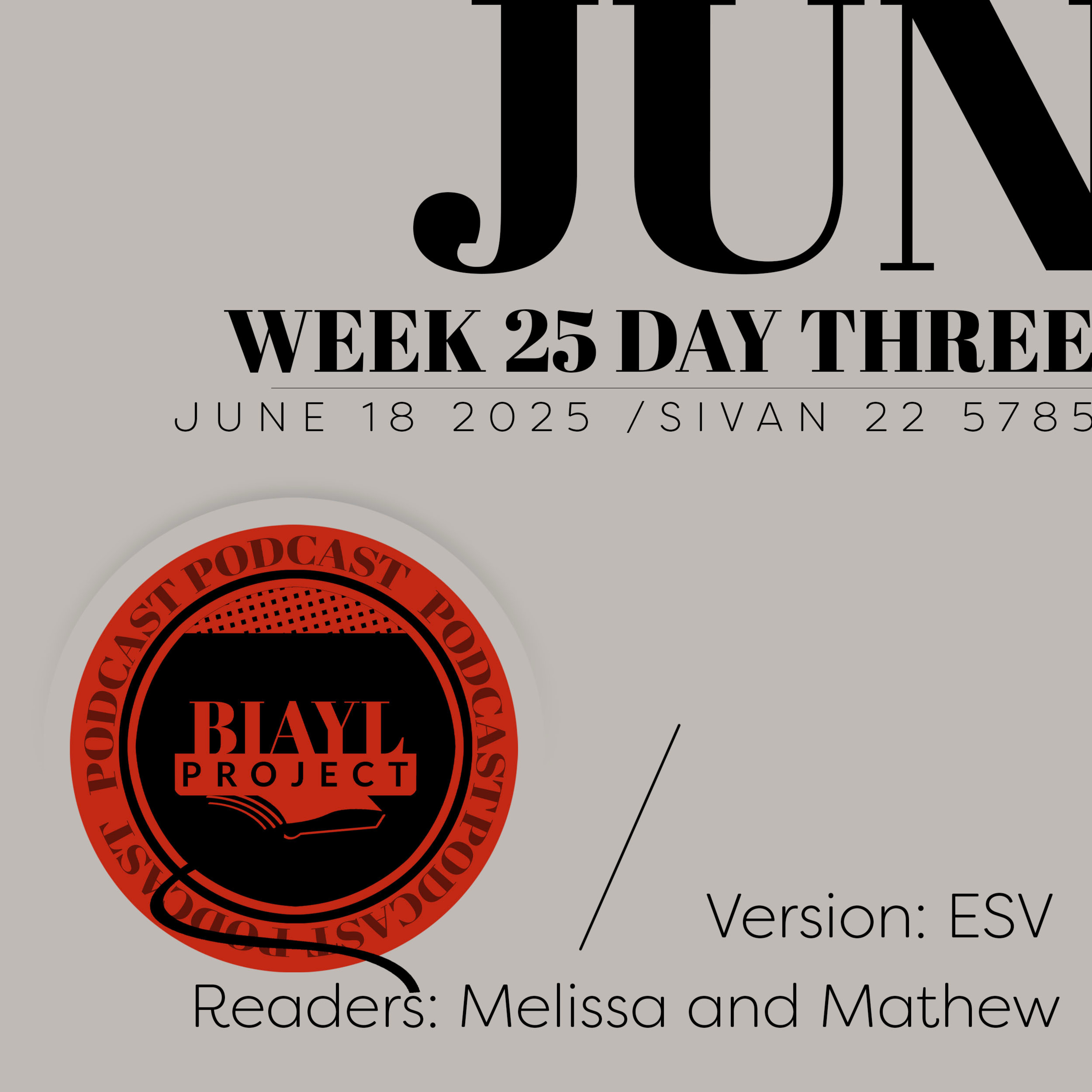 Bible in a Year Live: Chronological Project