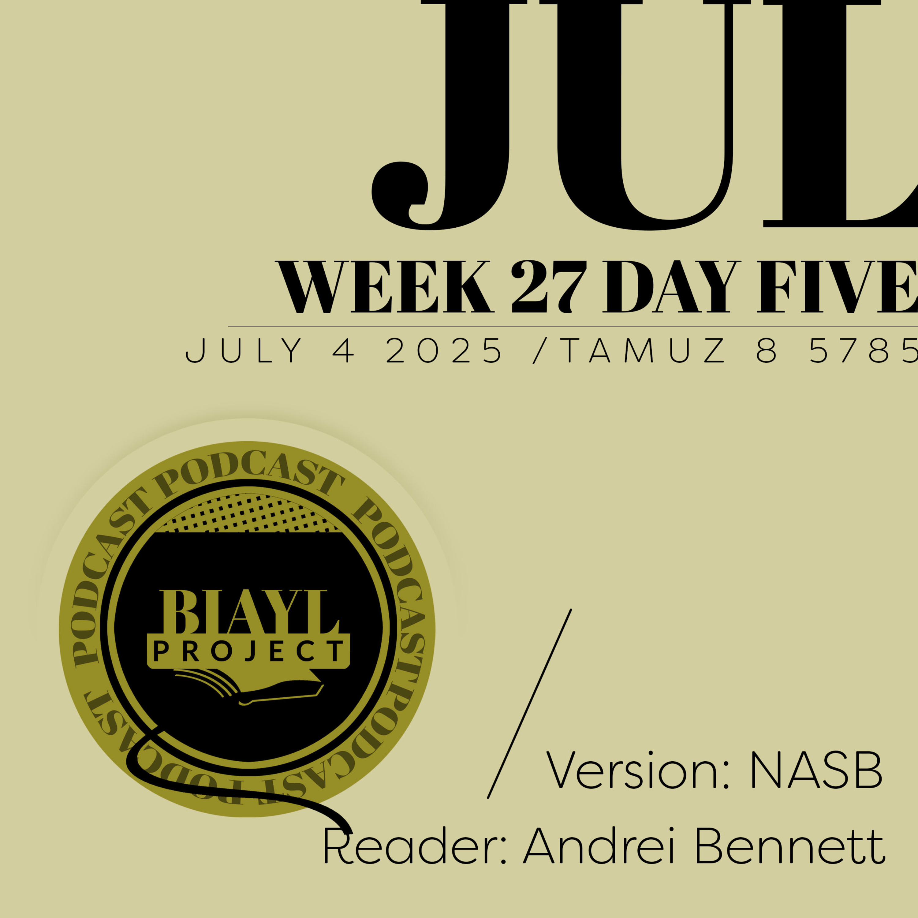 Bible in a Year Live: Chronological Project