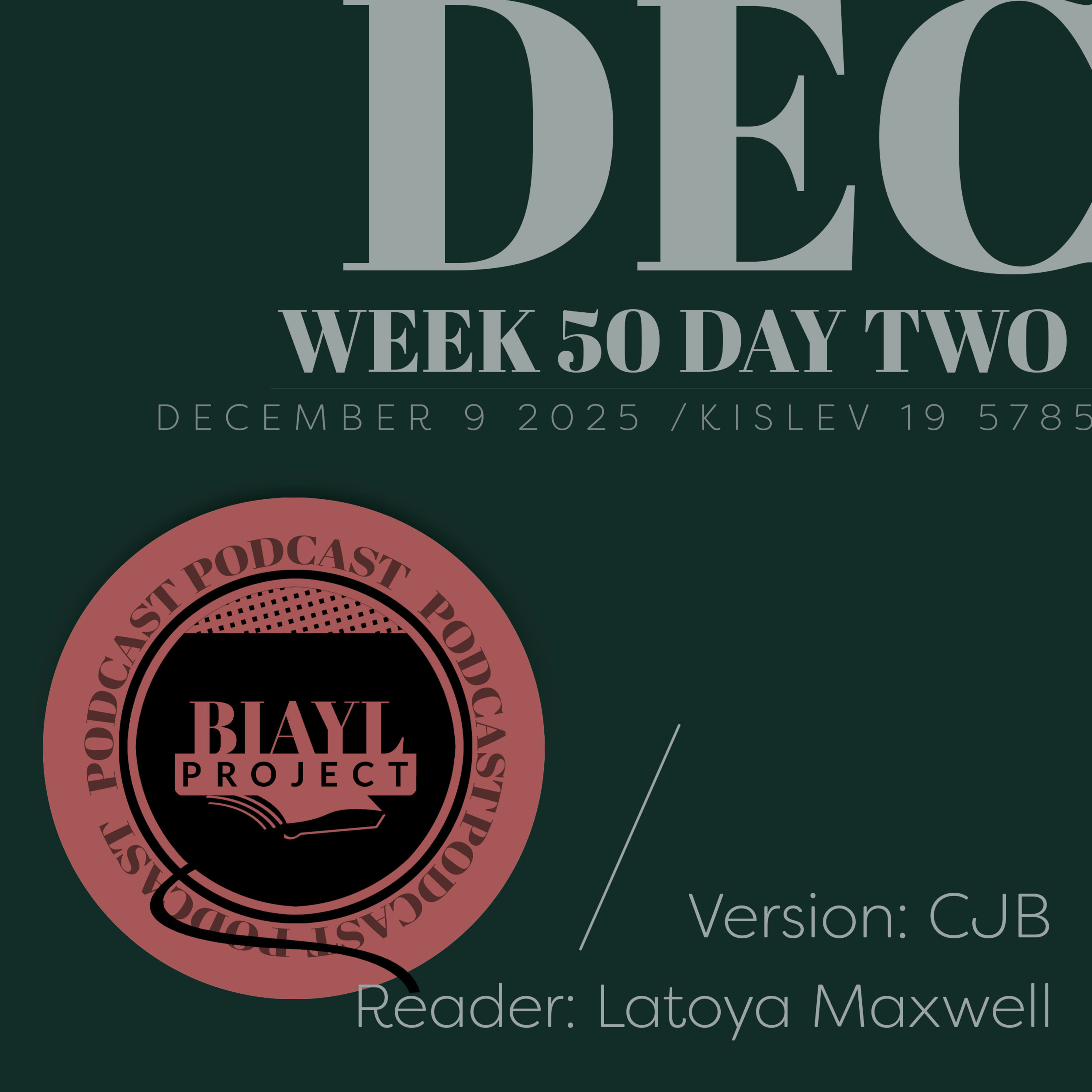 Bible in a Year Live: Chronological Project