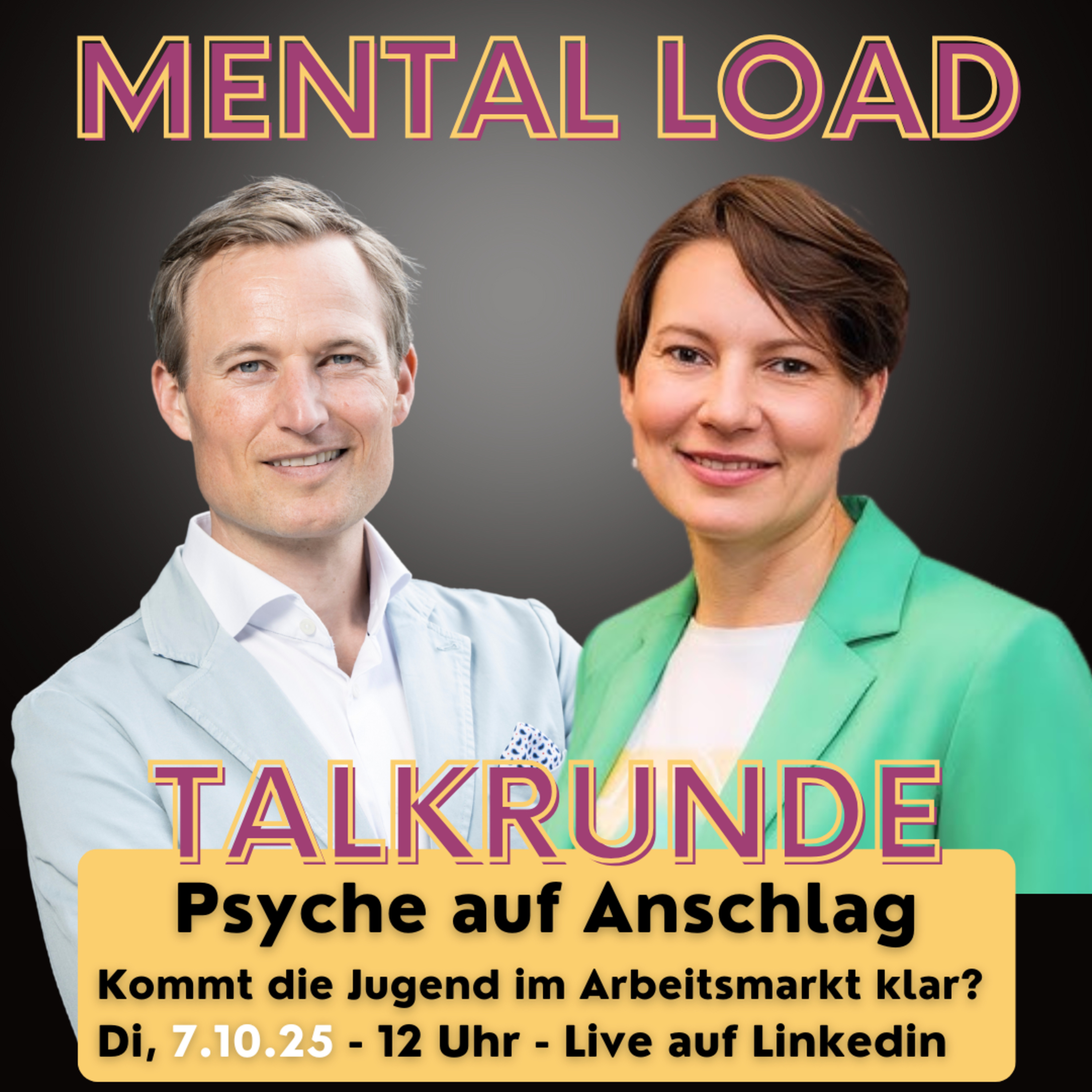 #85 Junge Generation: Zwischen Krise und Hoffnung im Job - Was die Jugend wirklich im Job braucht - Interview mit Simon Schnetzer (Jugendforscher) und Janina Zajic (GLS Bank) episode artwork