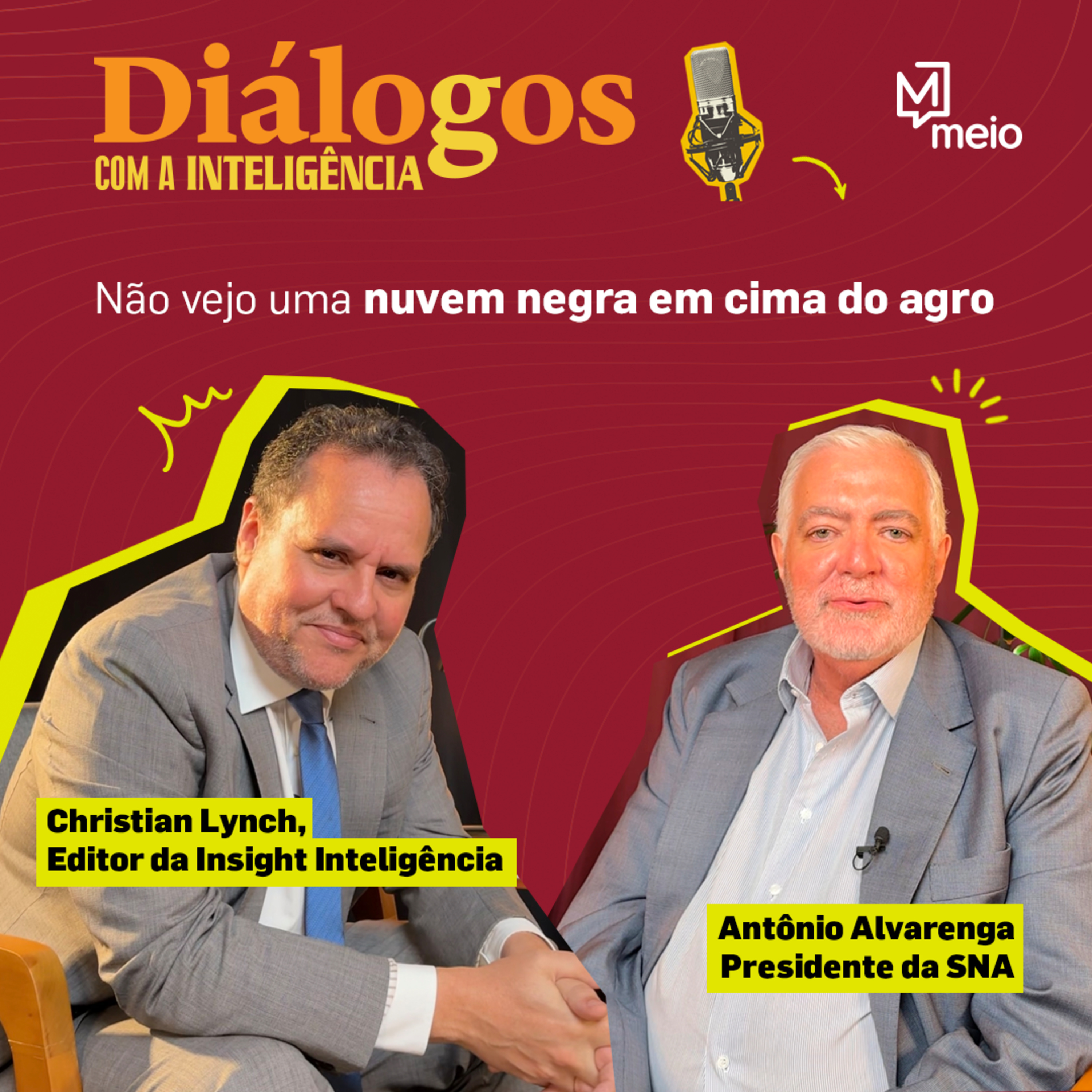 Antônio Alvarenga: "Não vejo uma nuvem negra em cima do agro"
