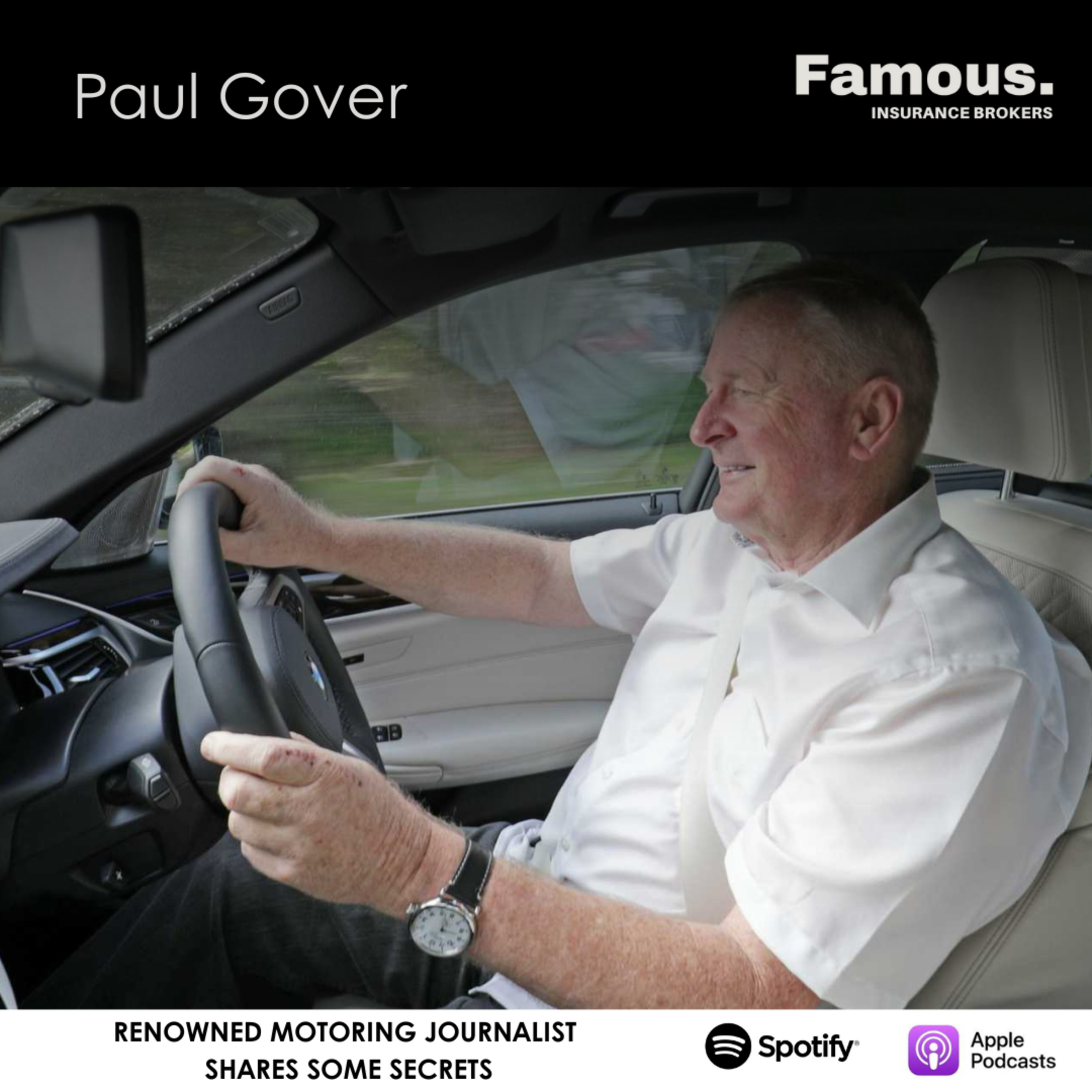 Paul Gover - Renowned motoring journalist shares some secrets
