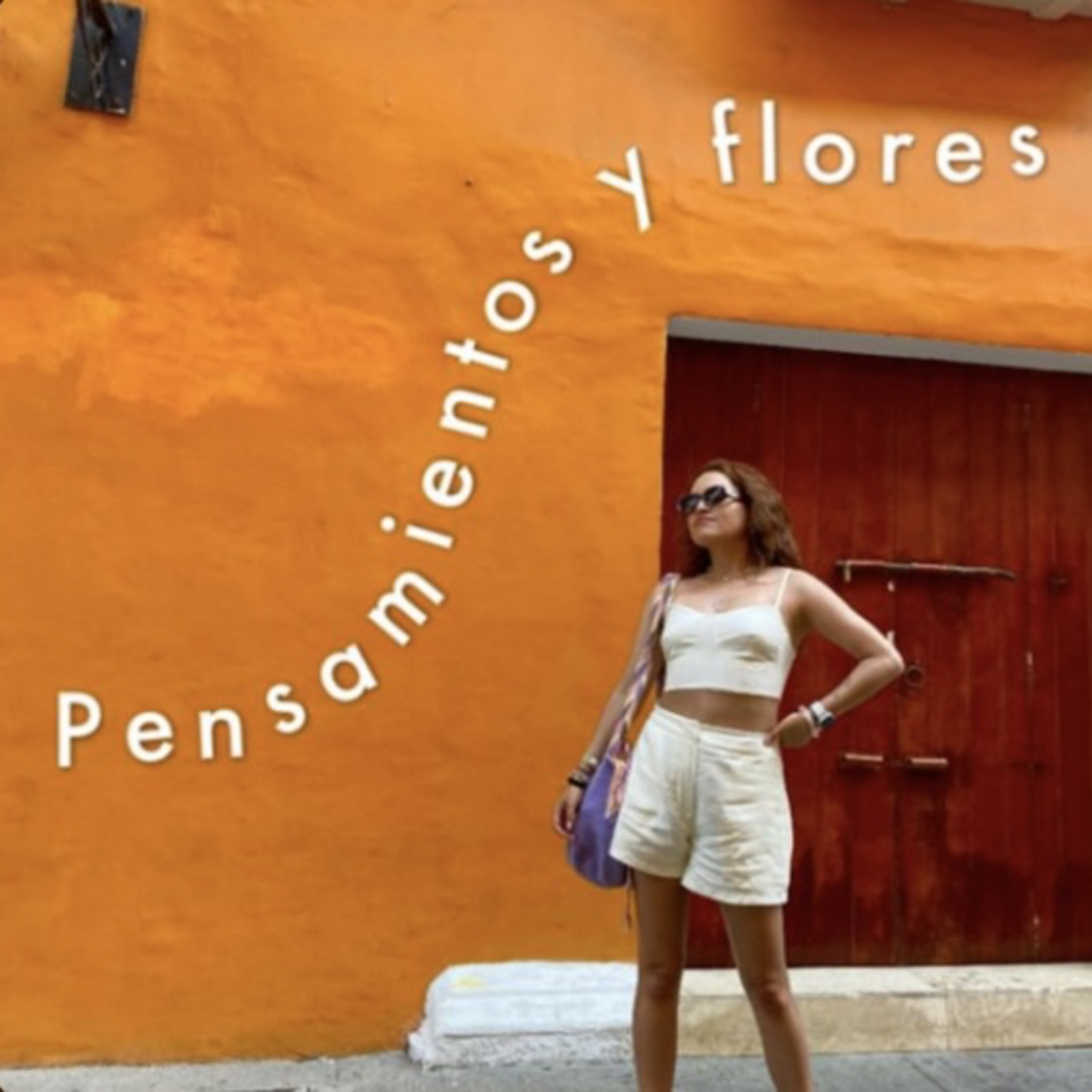 Portada de Pensamientos y flores con Julieta Rouge