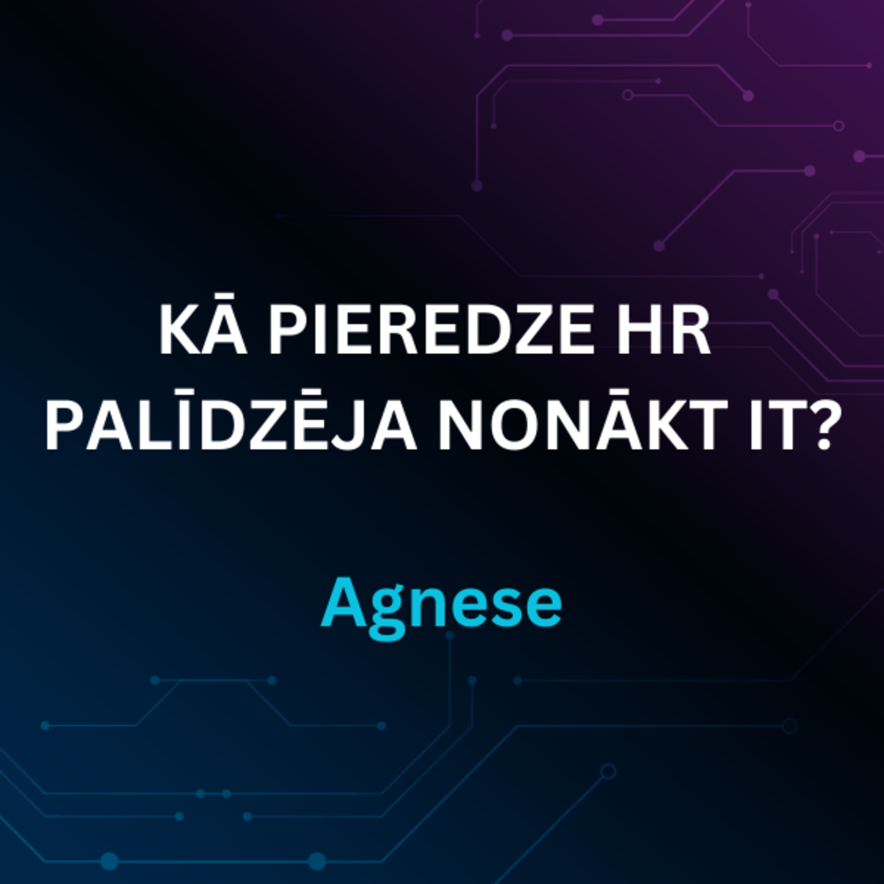 Agnese episode artwork