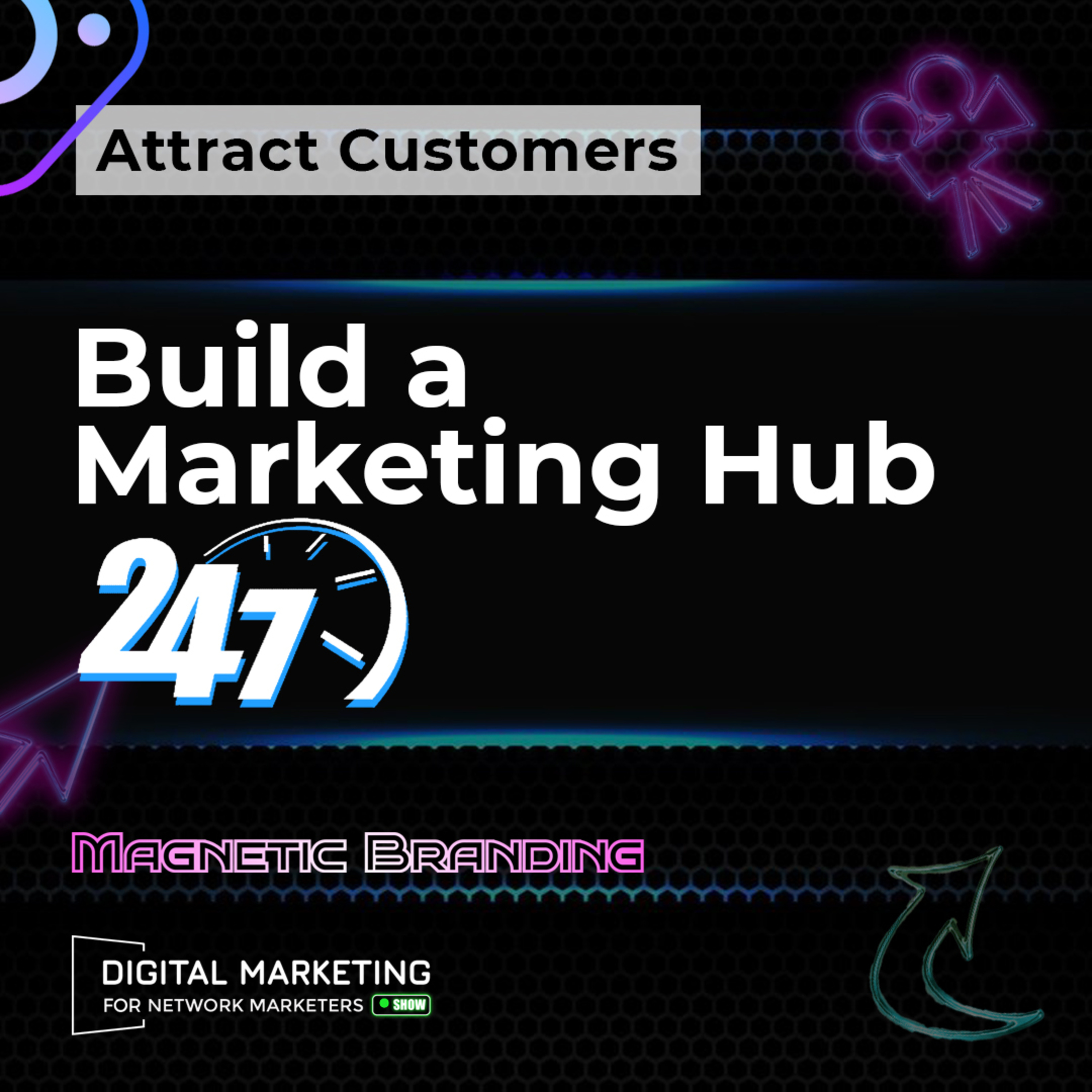 Attract Customers: Build a Marketing Hub 24/7 episode artwork