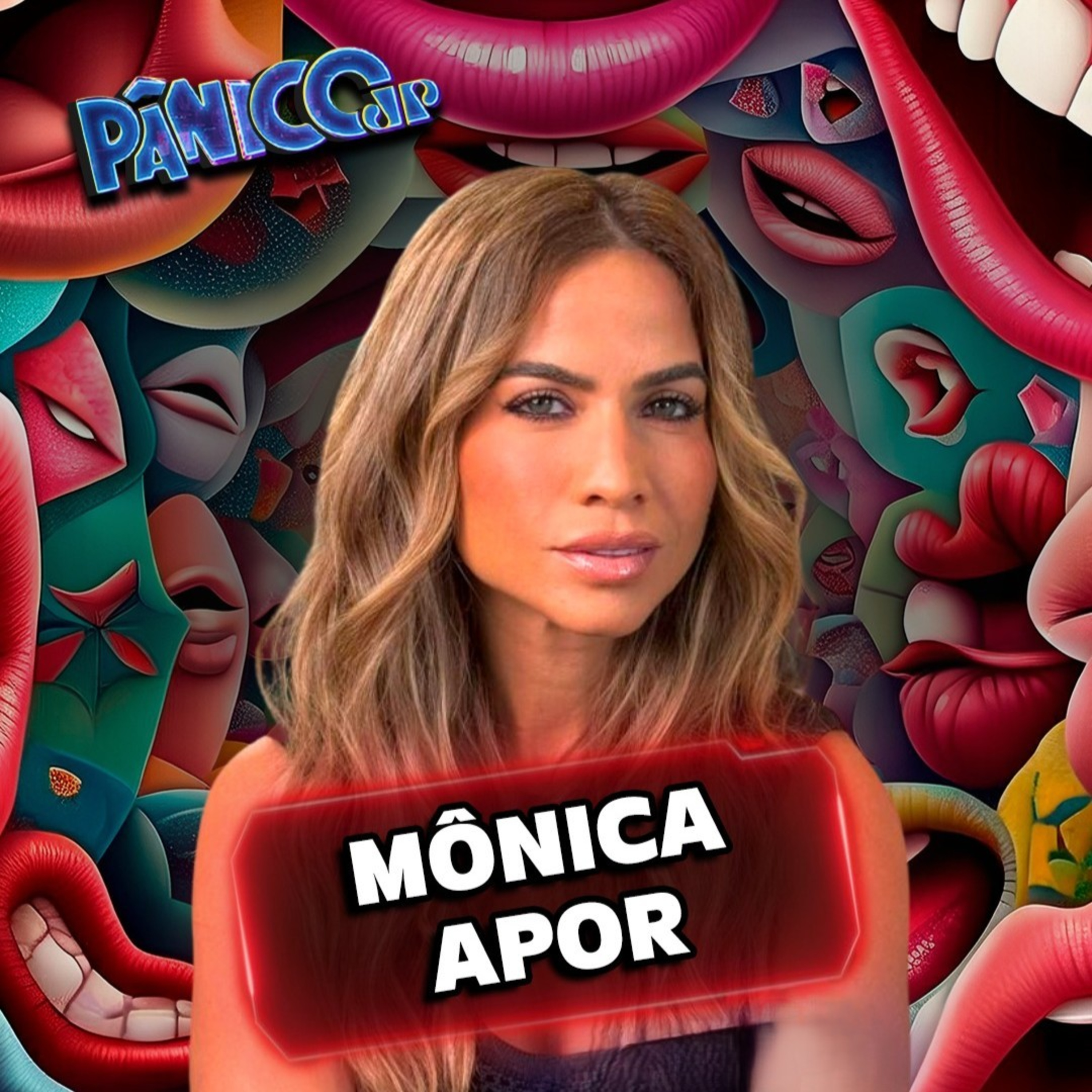 Mônica Apor e Palhaço Amendoim