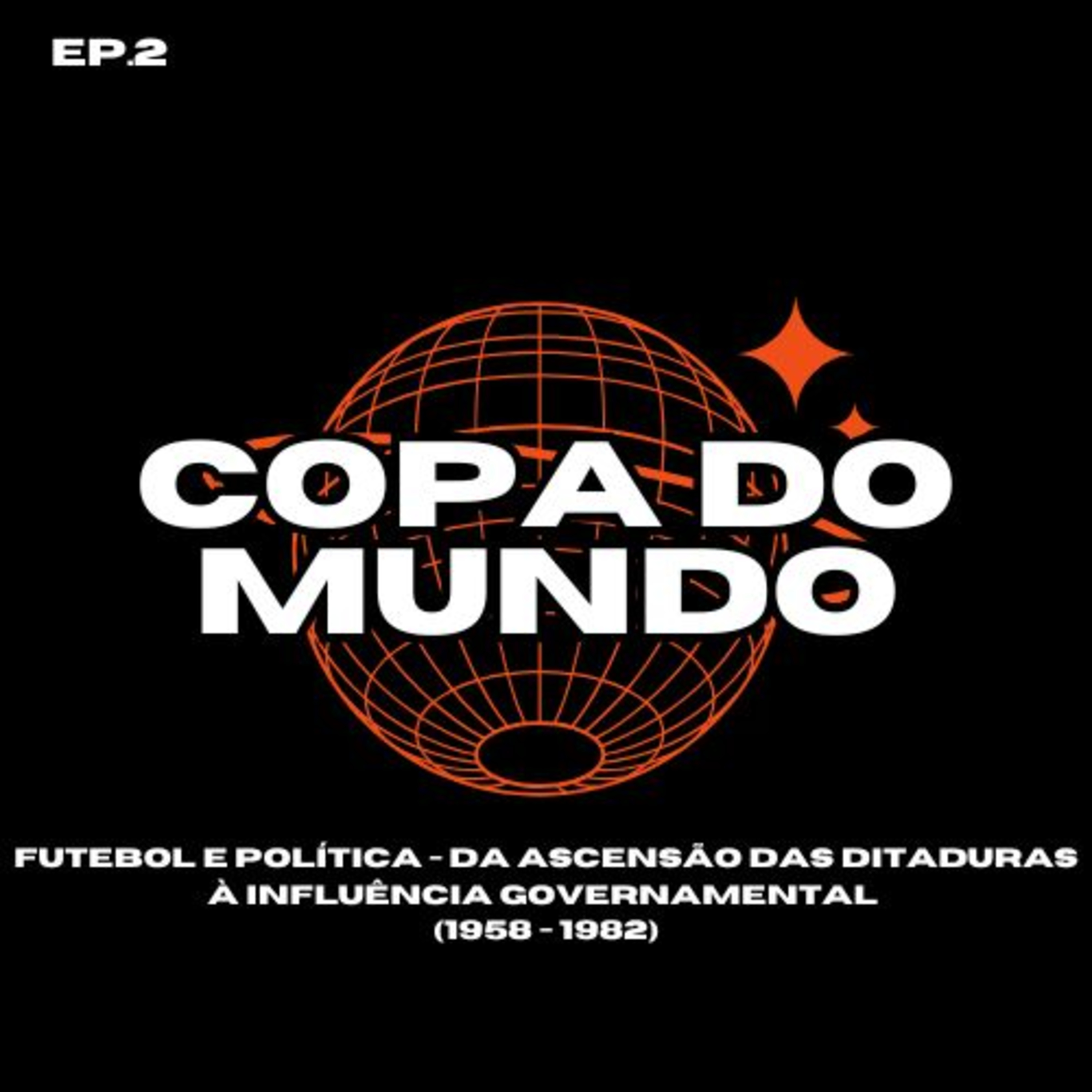 Ep 2: Futebol e Política - Da Ascensão das Ditaduras à Influência Governamental (1958 - 1982) episode artwork
