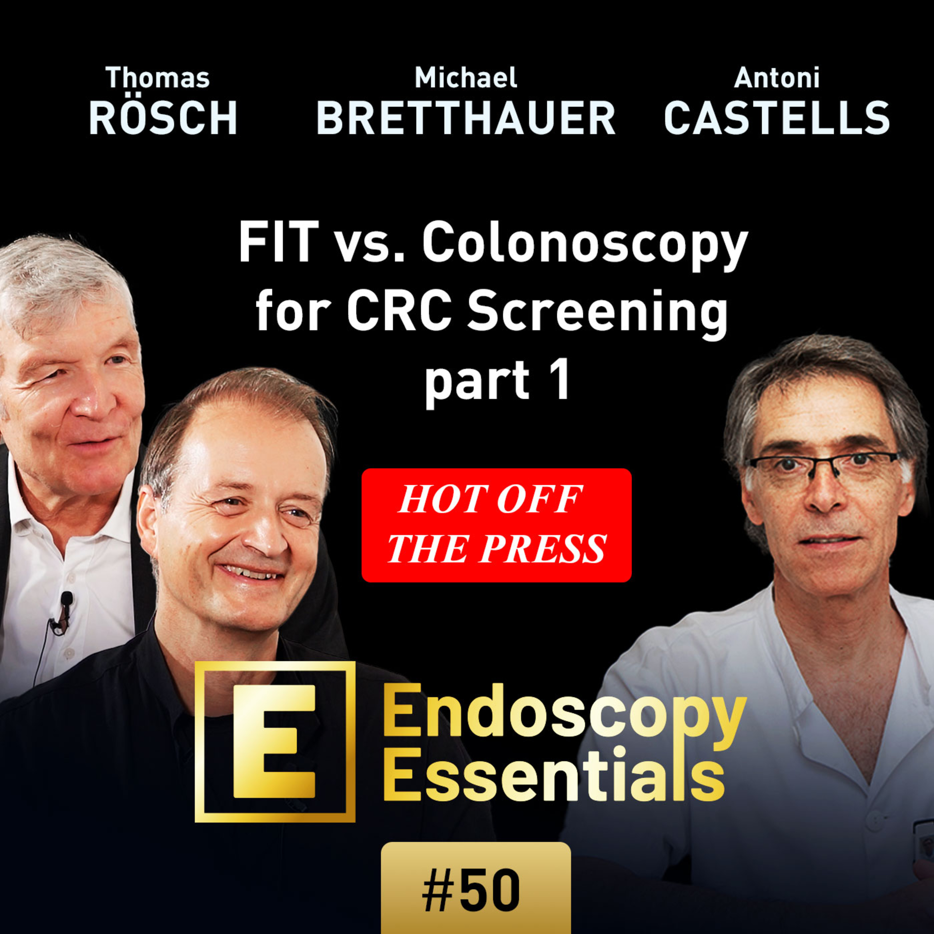 Hot off the press – New study: FIT vs. Colonoscopy for CRC Screening, Part 1 Data episode artwork