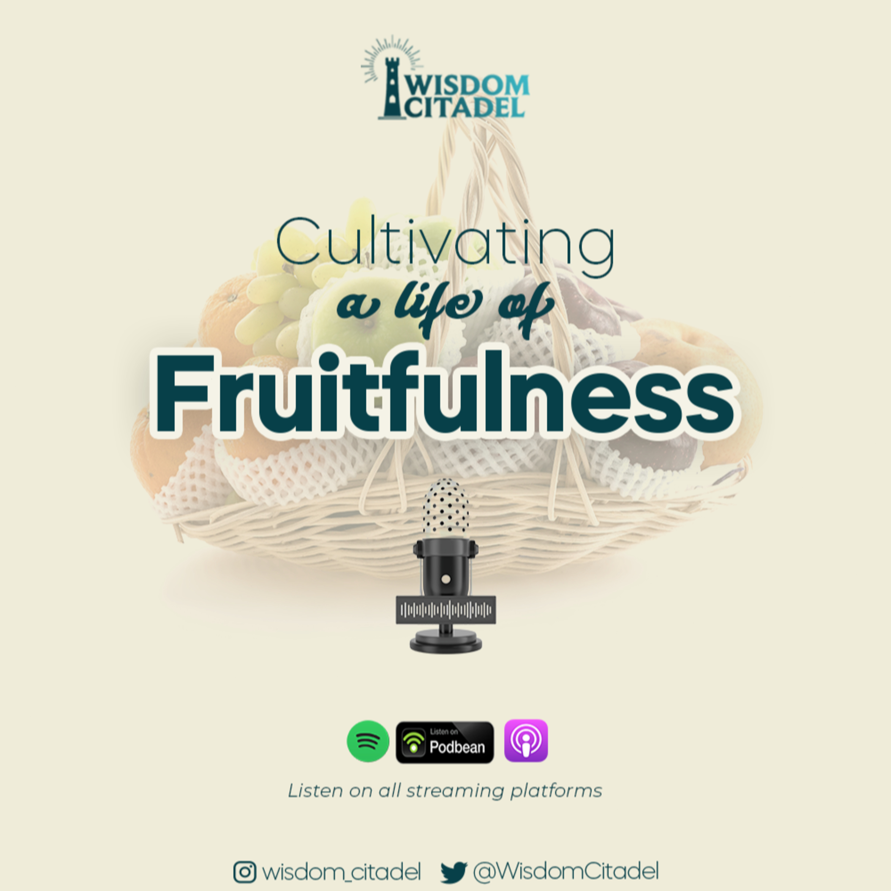 Cultivating a life of Fruitfulness: Part 6A episode artwork