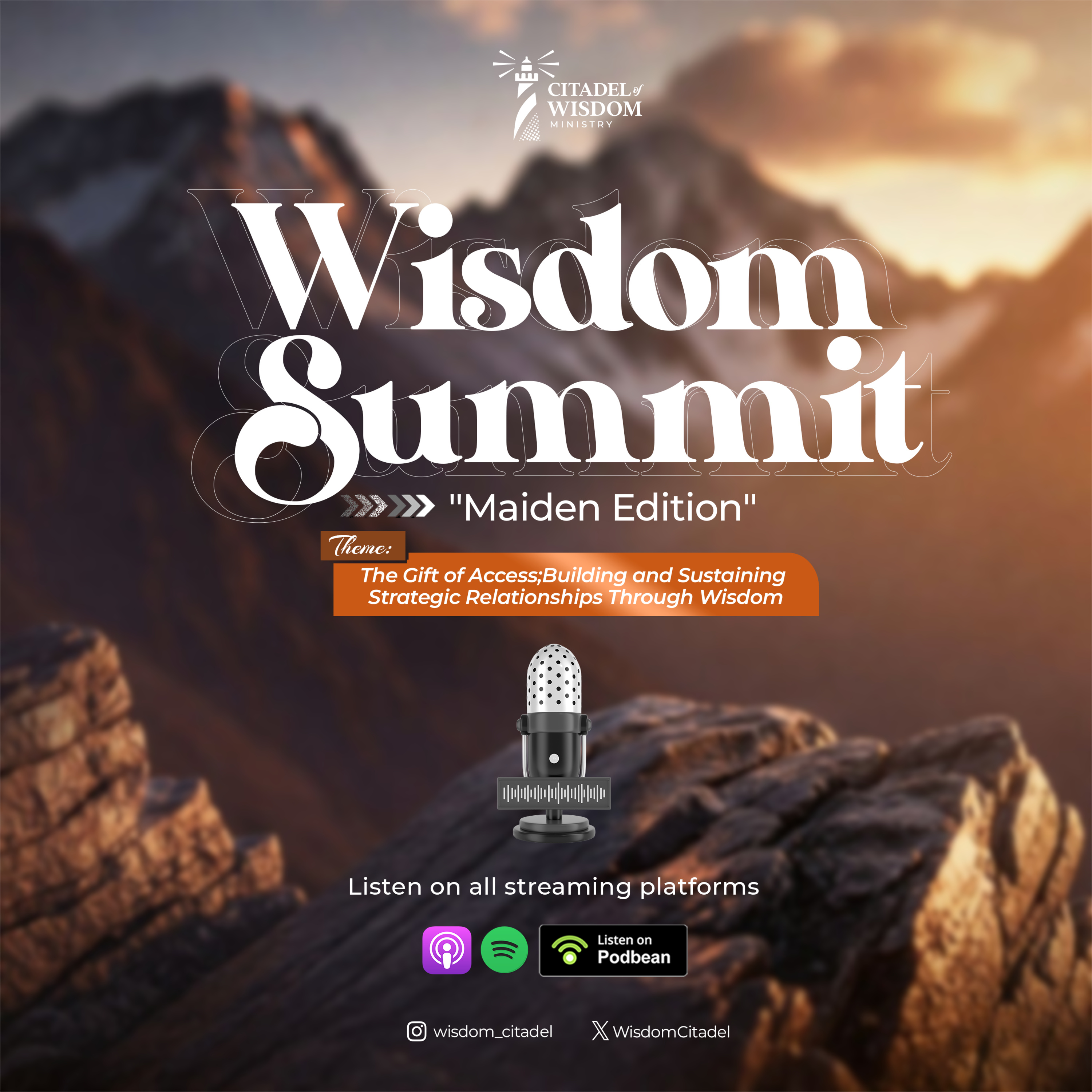 Wisdom Summit 2026: The Gift of Access (Part 2) episode artwork