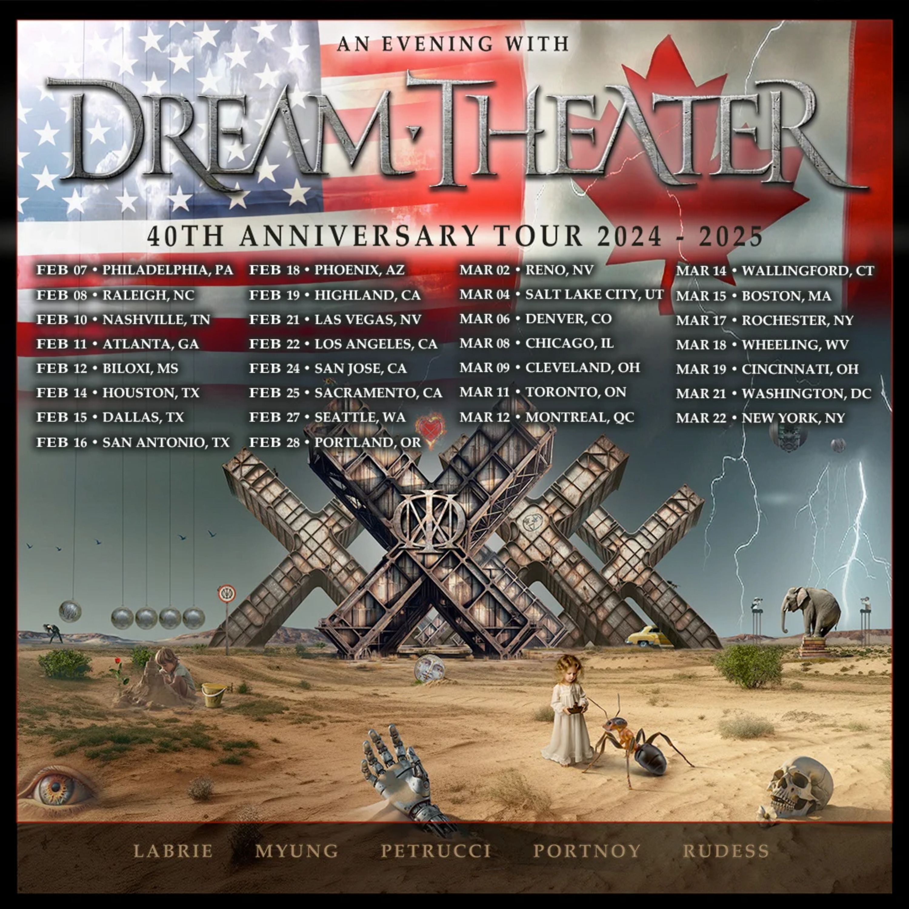 352: DREAM THEATER 40th Anniversary Tour, 3/22/2025, Washington, DC | Concert Review