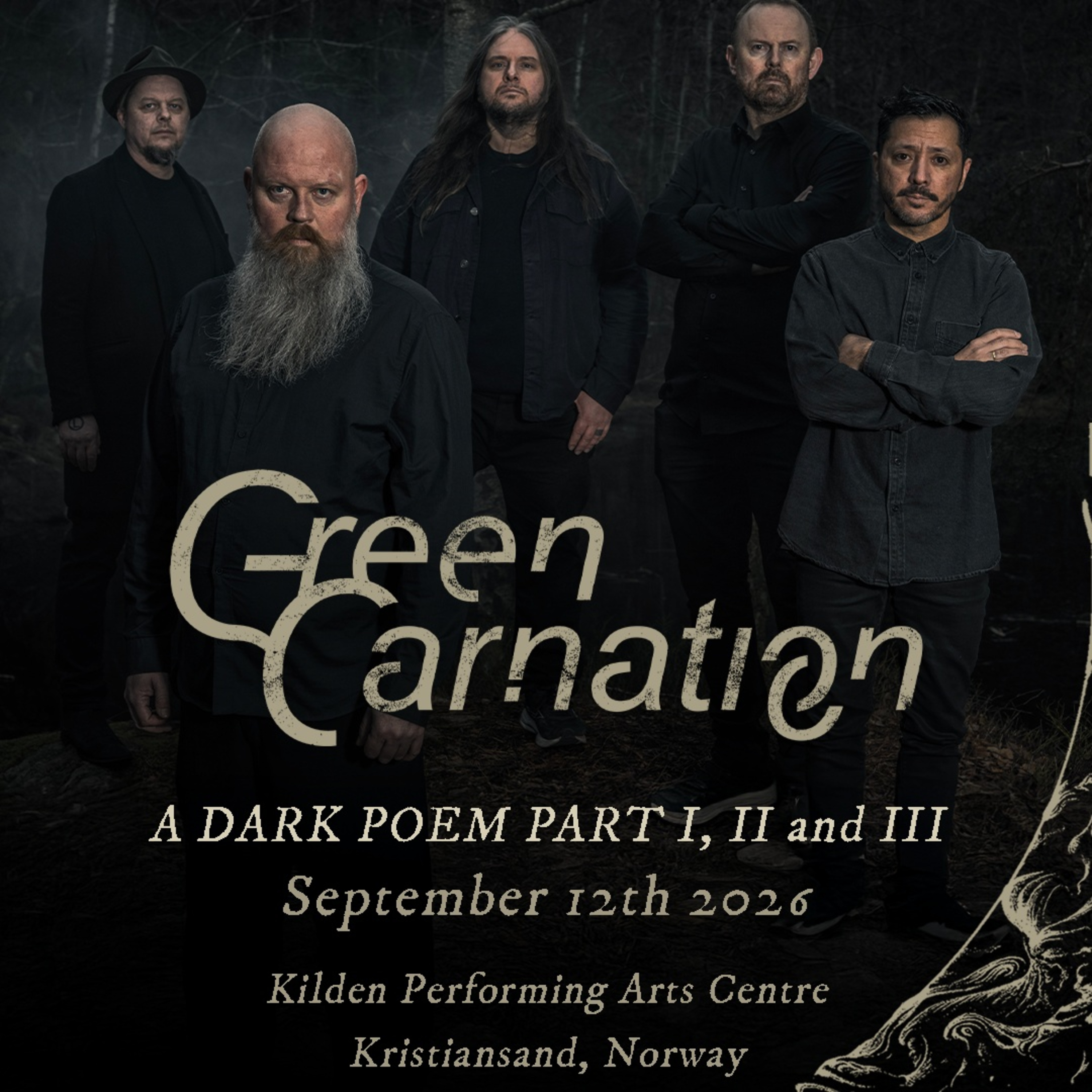 405: GREEN CARNATION A Dark Poem Live - 12 Sept 2026 | Concert Review