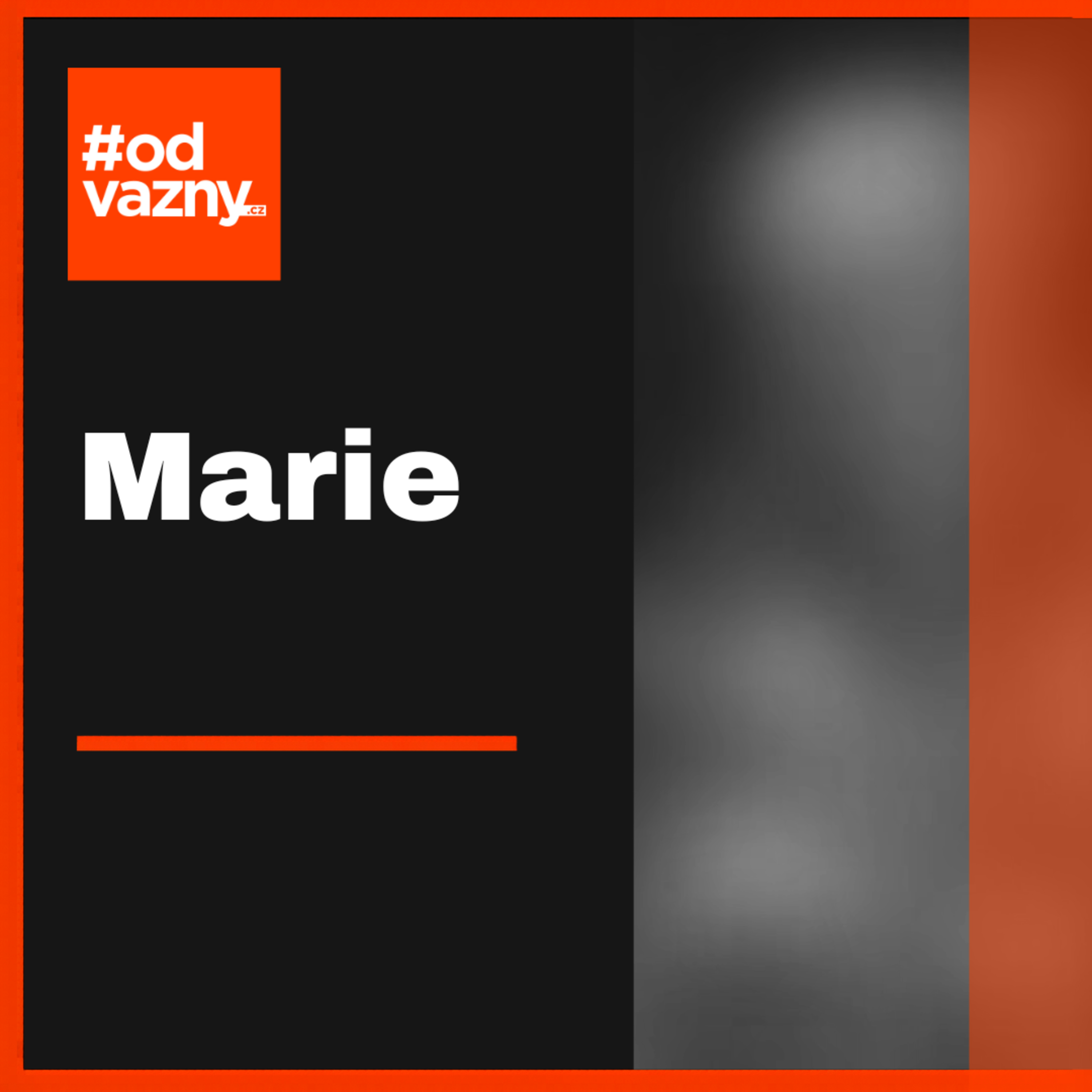 Marie: Domácí násilí, útěk po krabičkách a láska po padesátce