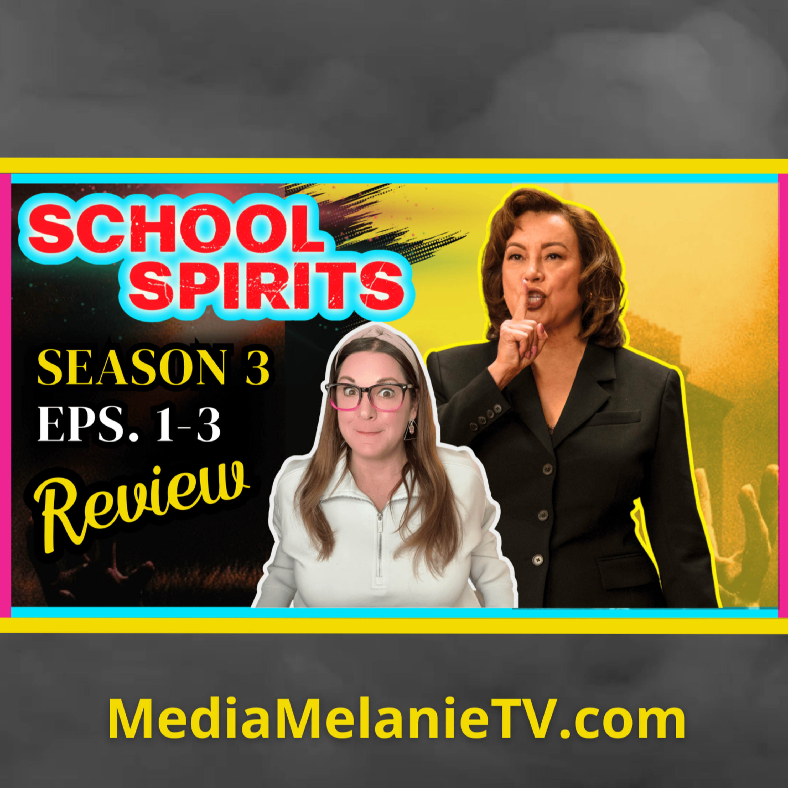 School Spirits Season 3 Eps 1-3 Review: What Else is Dr. Hunter-Price (Jennifer Tilly) Hiding?