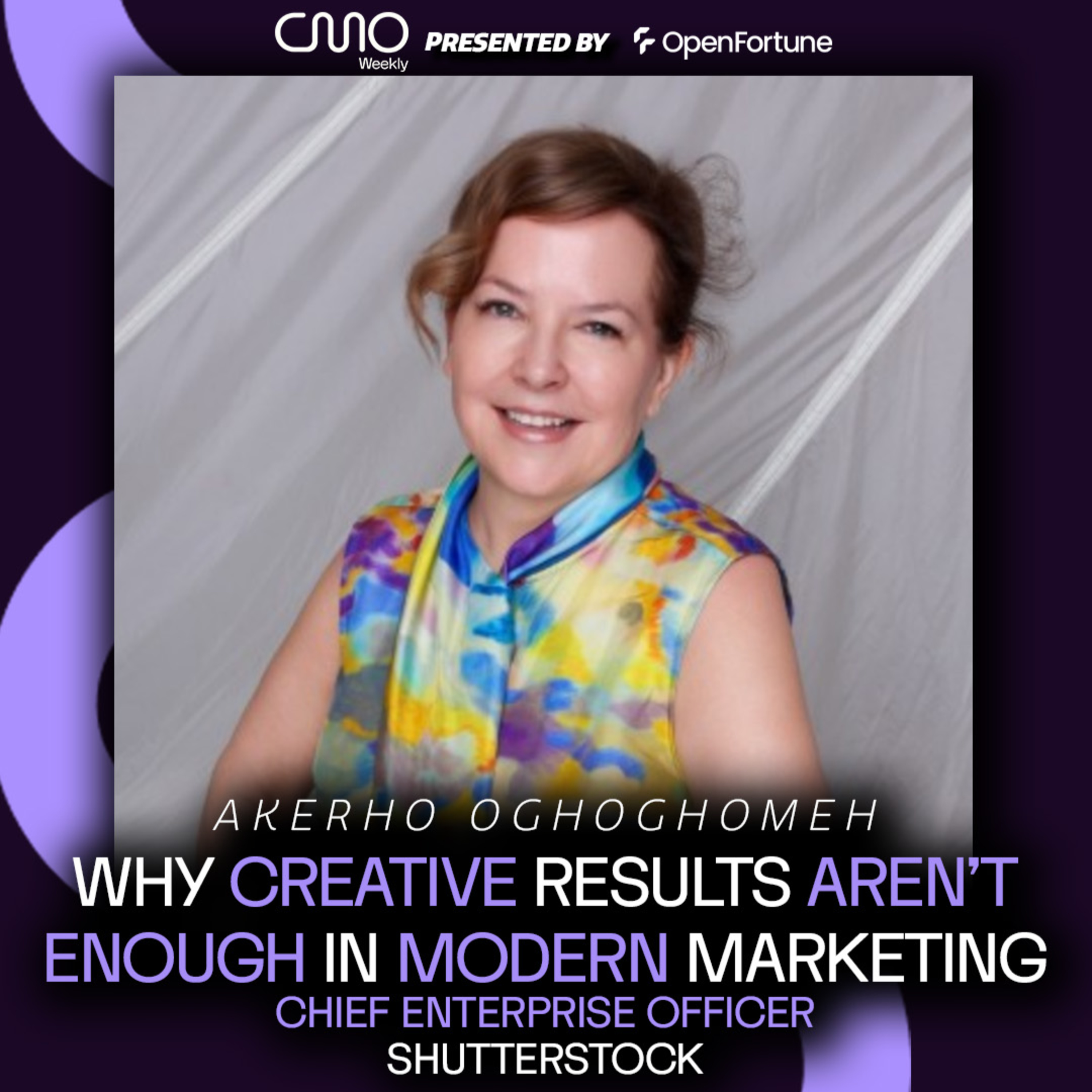 Aimee Egan of Shutterstock: Why Creative Results Aren’t Enough in Modern Marketing episode artwork