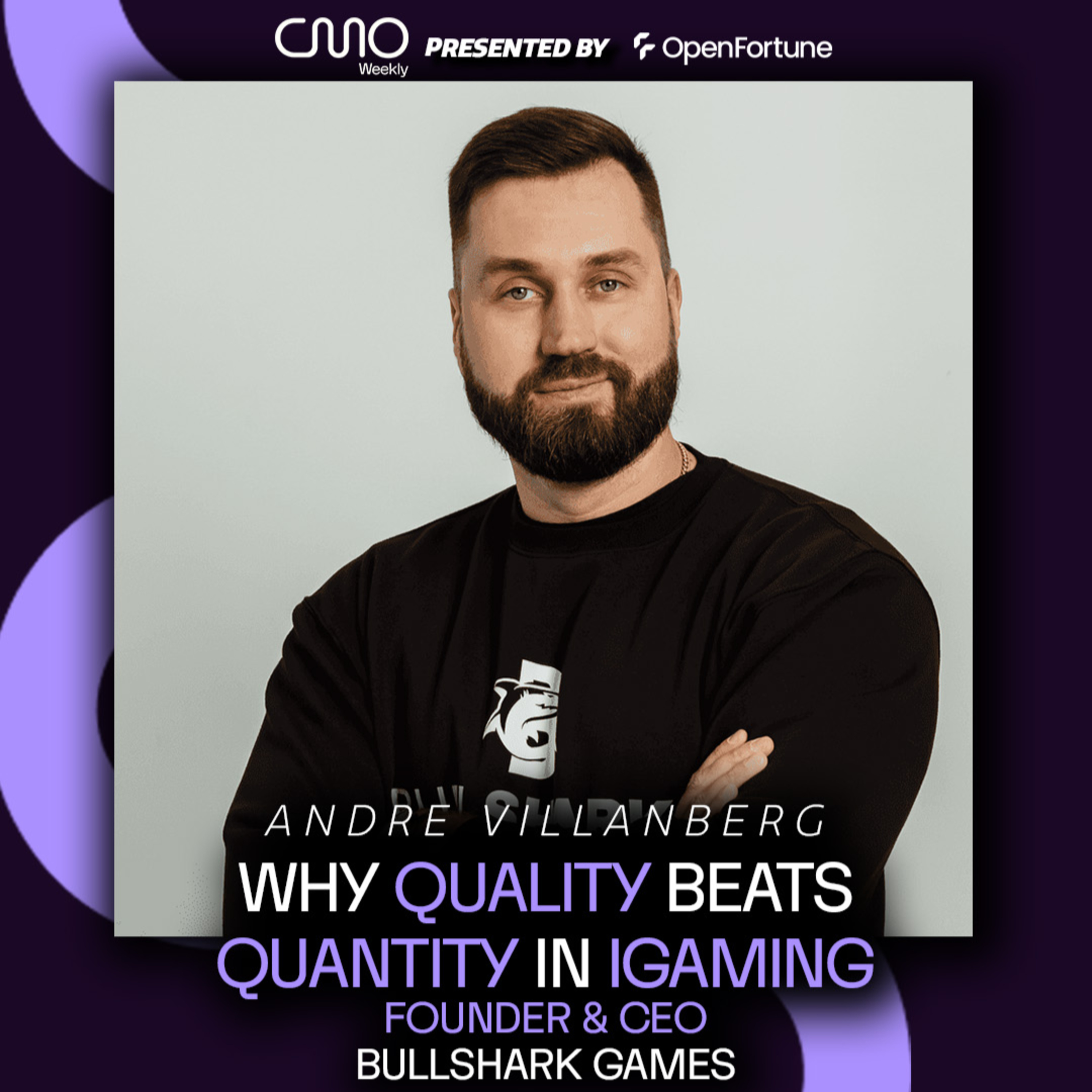 Andre Villanberg of Bullshark Games: Why Quality Beats Quantity in iGaming episode artwork