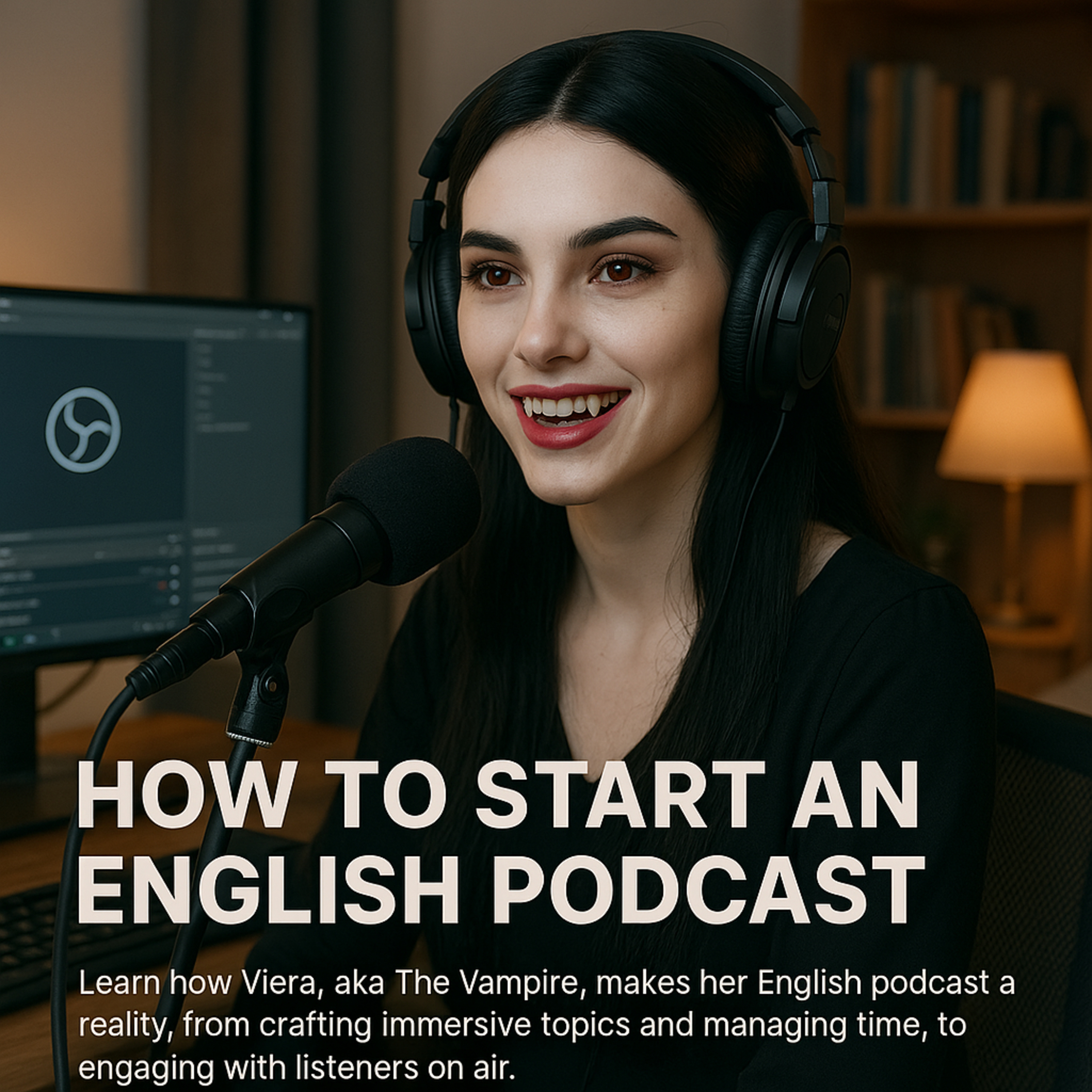 How to Podcast Your Way Fluent - English Practice Like a Pro episode artwork