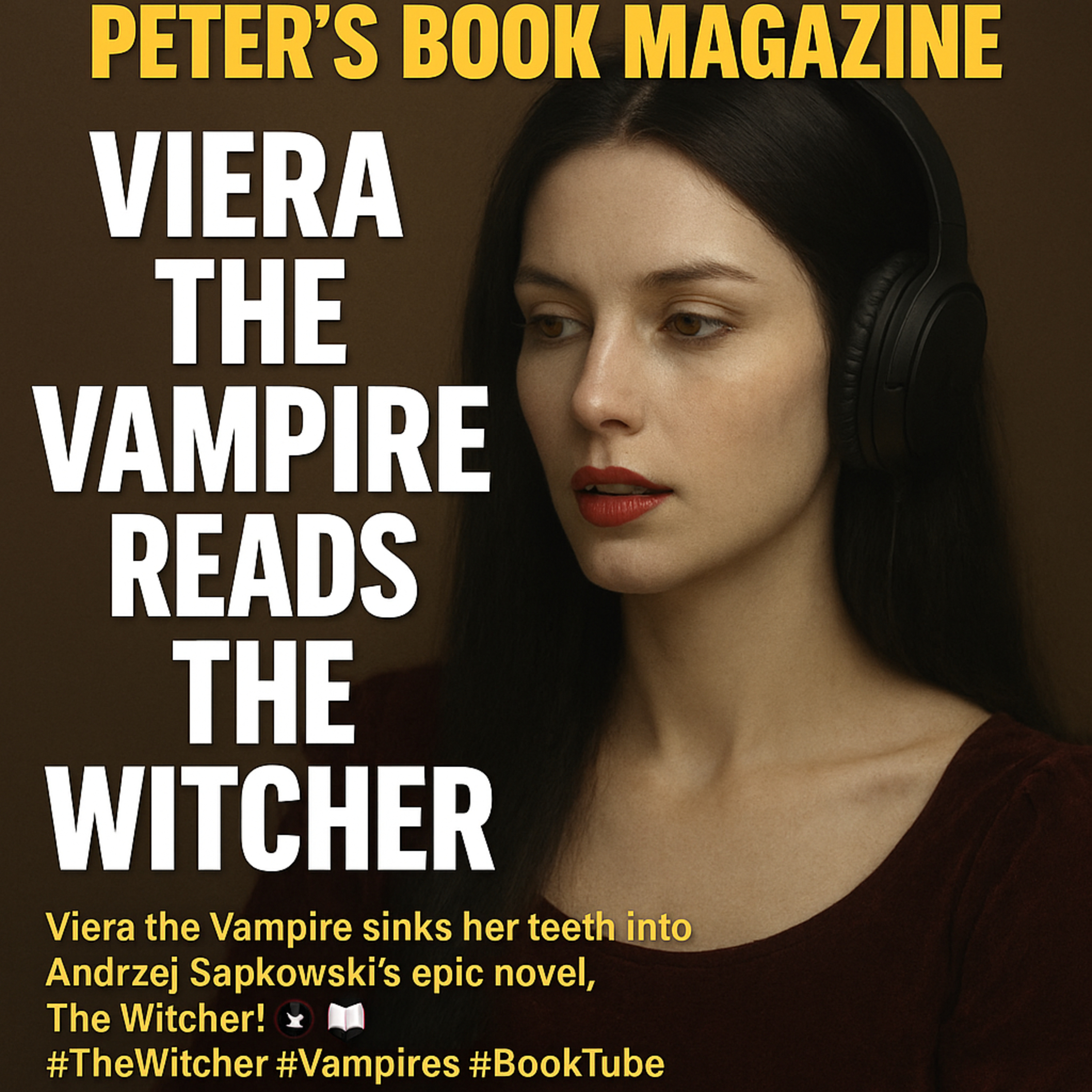  Peter’s Book Magazine – “Vampires, Witchers & Opinions Sharper Than Silver Swords episode artwork
