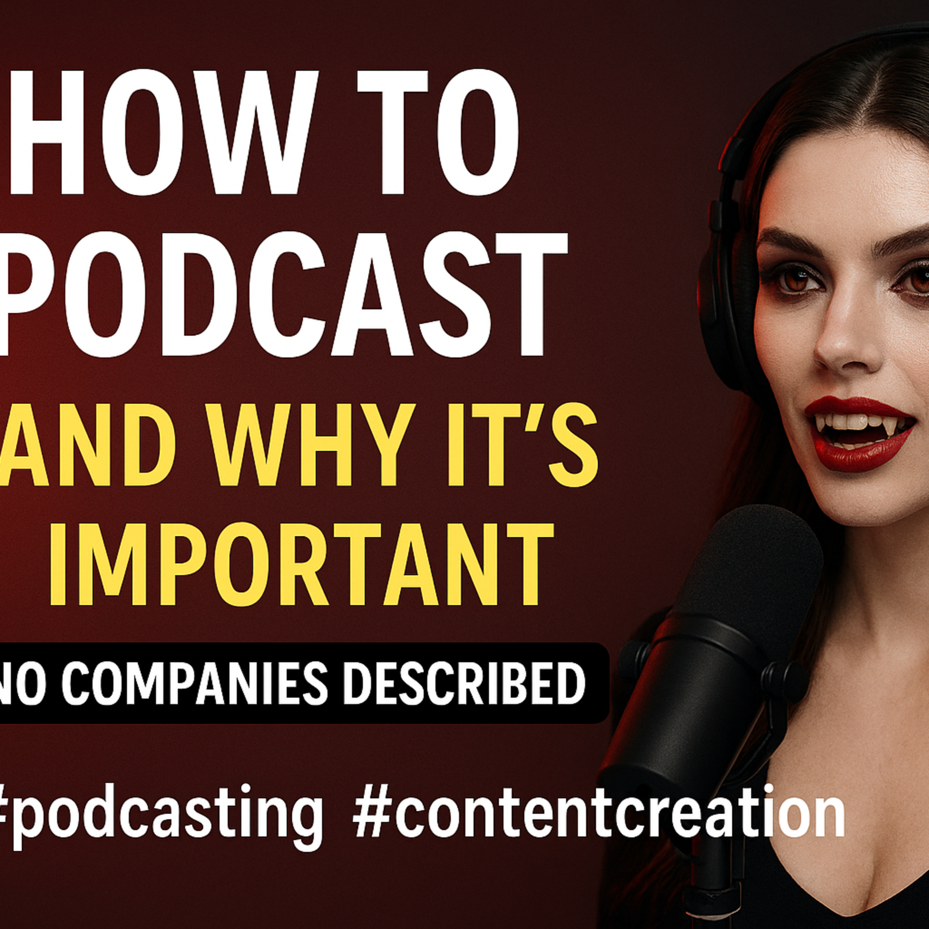 How to Podcast — Why It Matters and How It Changed My Life episode artwork